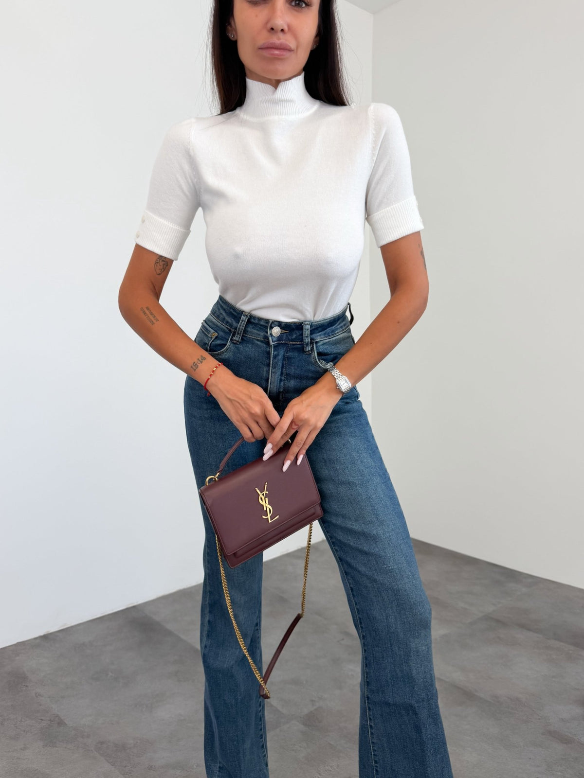 Pull Dolcevita - Bianco - SAINTH