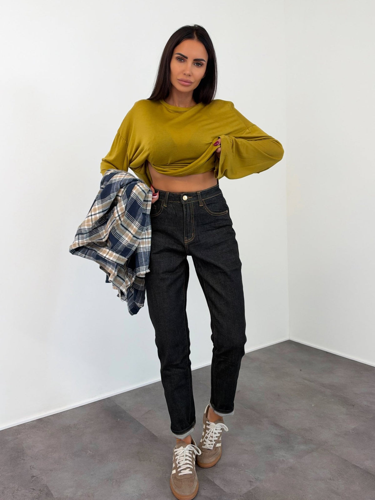 Jeans H2393 - Denim Scuro - SAINTH