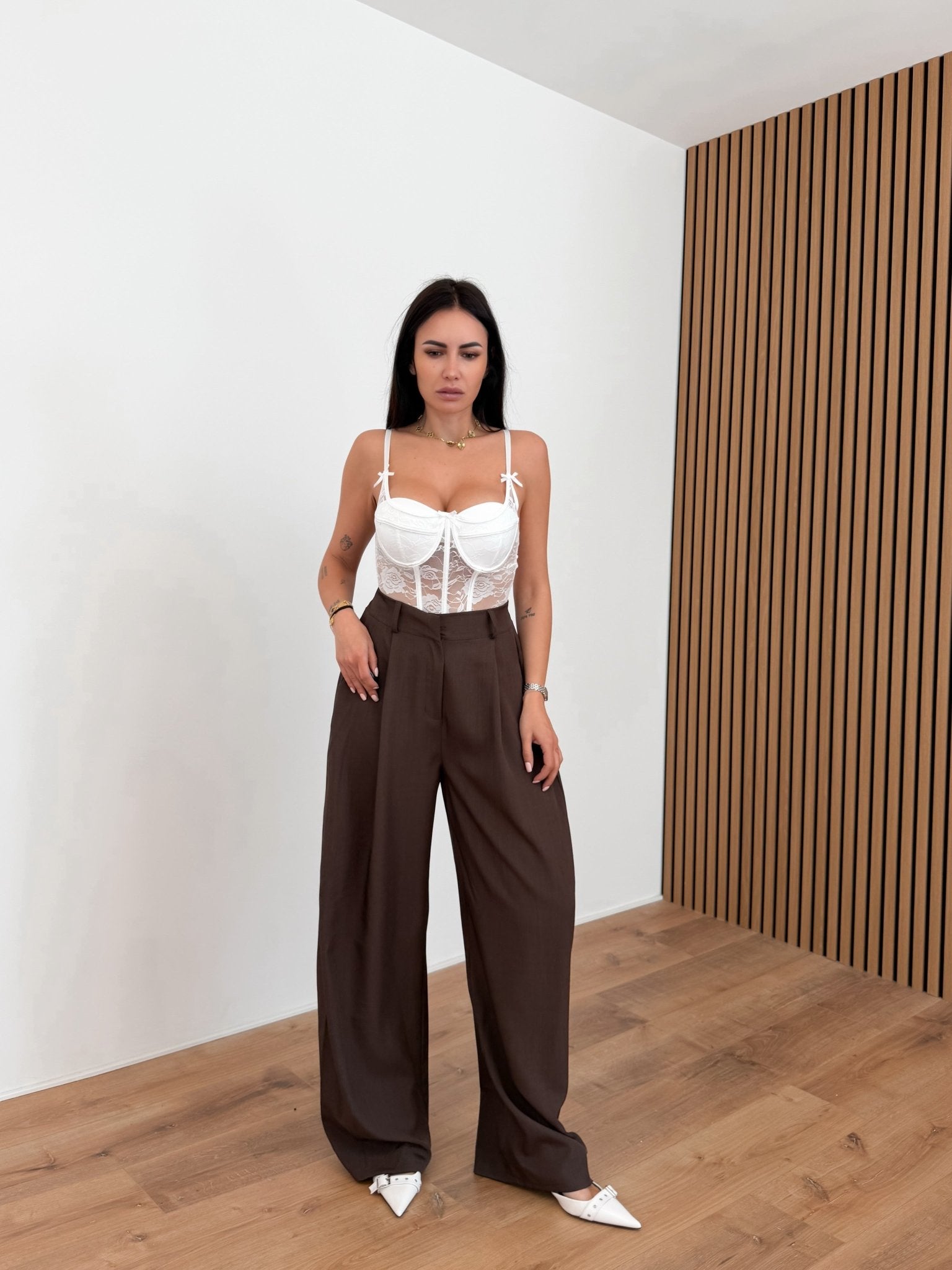 Pantalone Nascous - Marrone - SAINTH