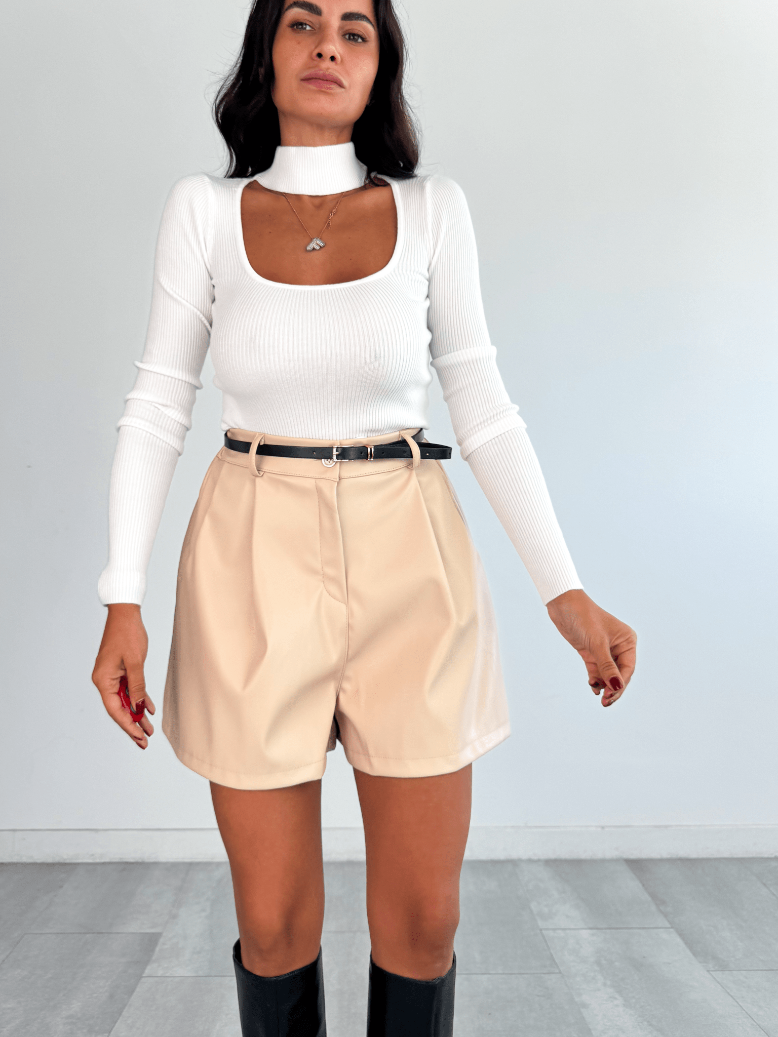 Pull Collar - Bianco - SAINTH