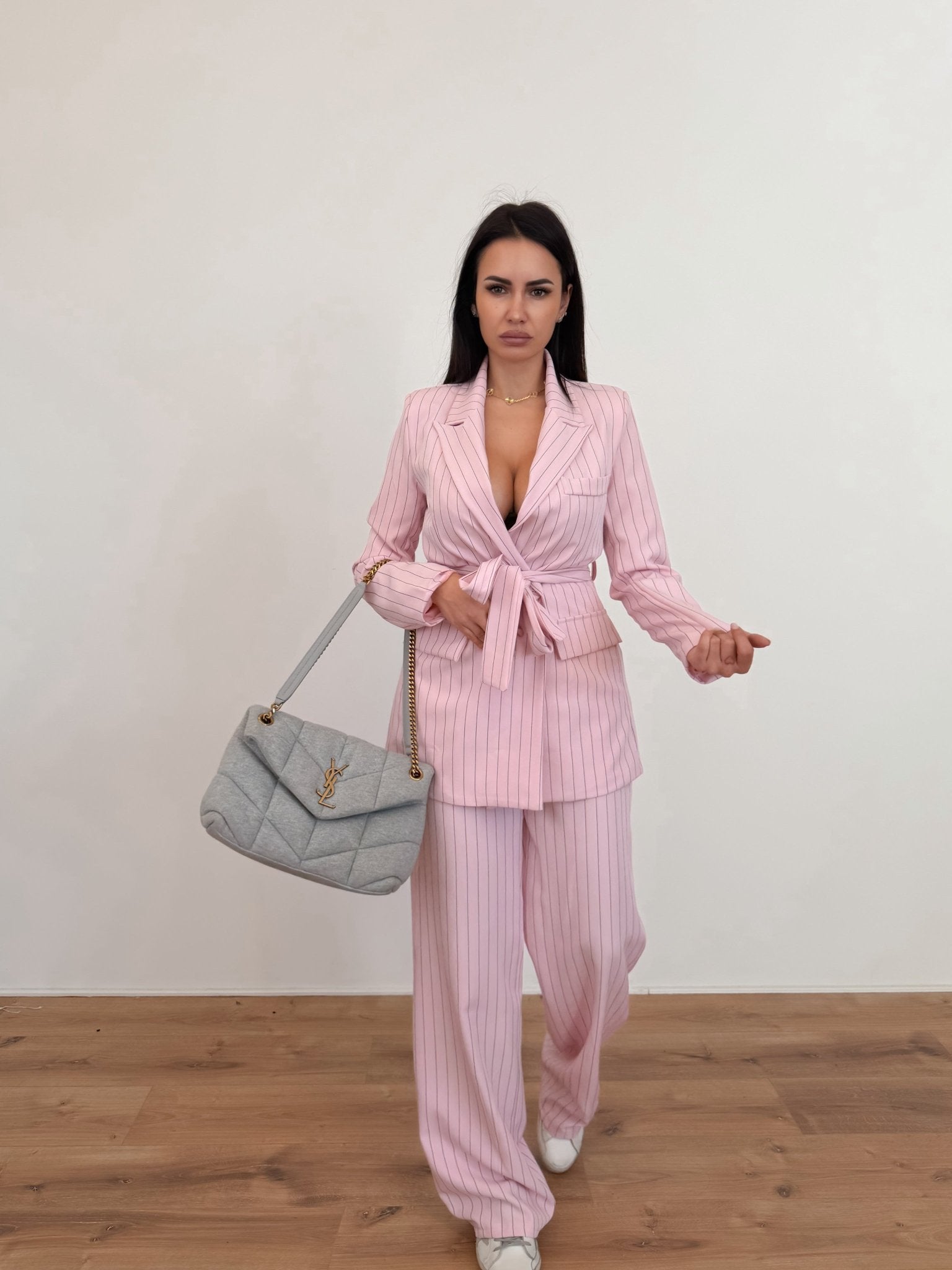 Coordinato Rigato - Rosa - SAINTH