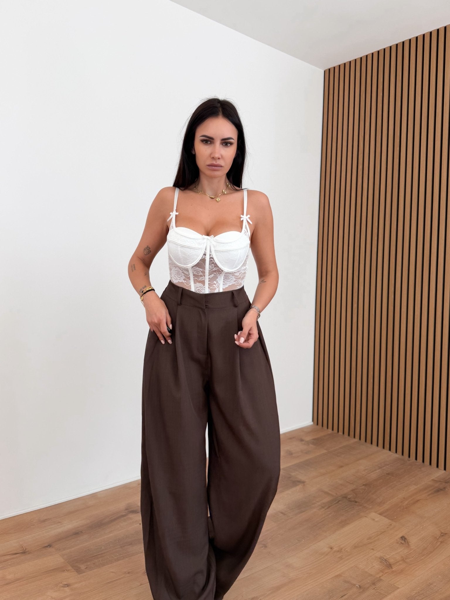 Pantalone Nascous - Marrone - SAINTH