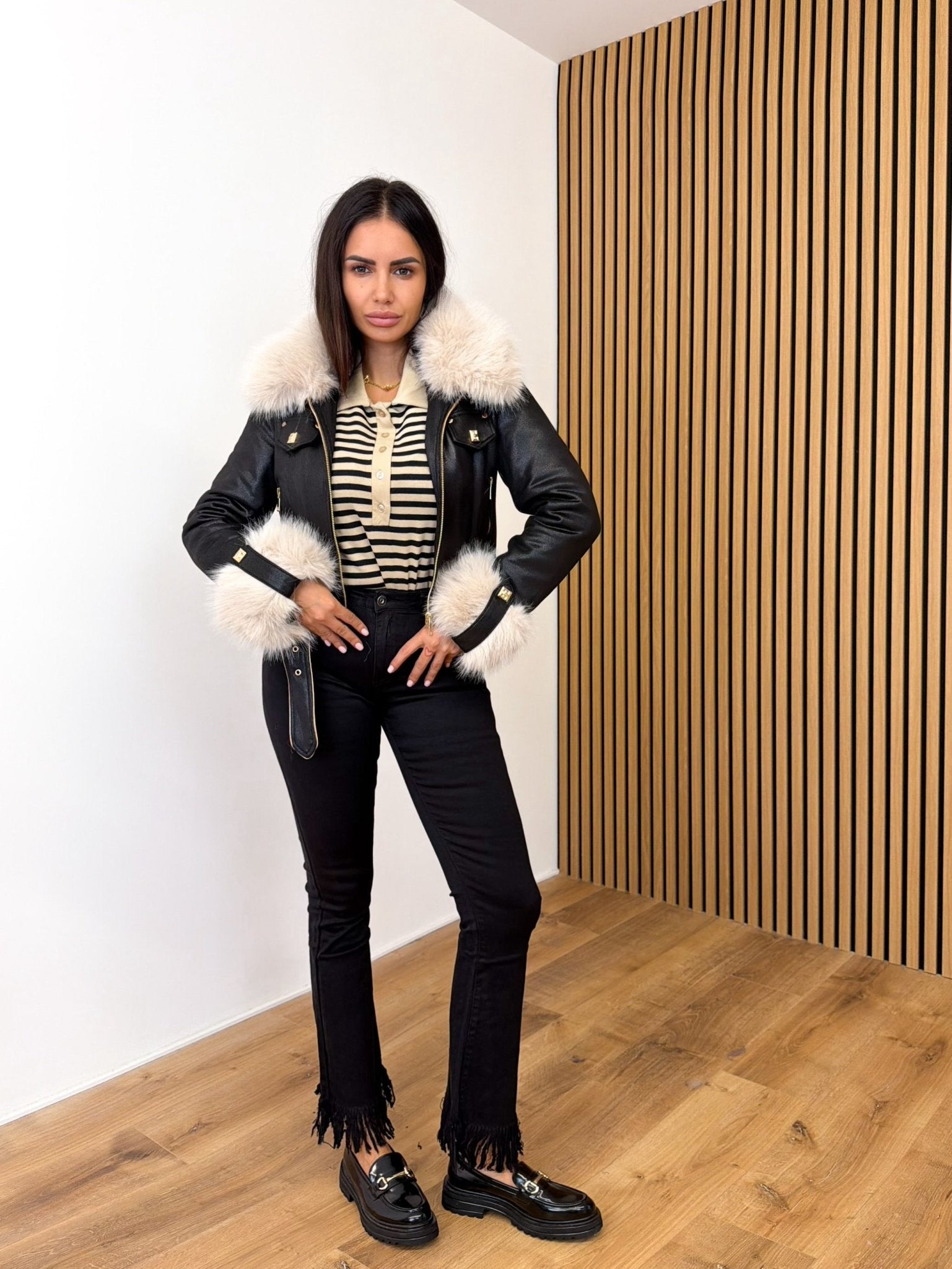 Chiodo Mix - Nero - SAINTH