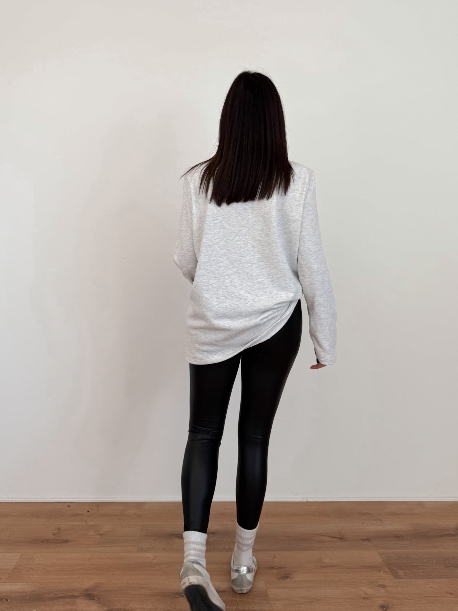 Felpa Maxi Spalla - Grigia - SAINTH