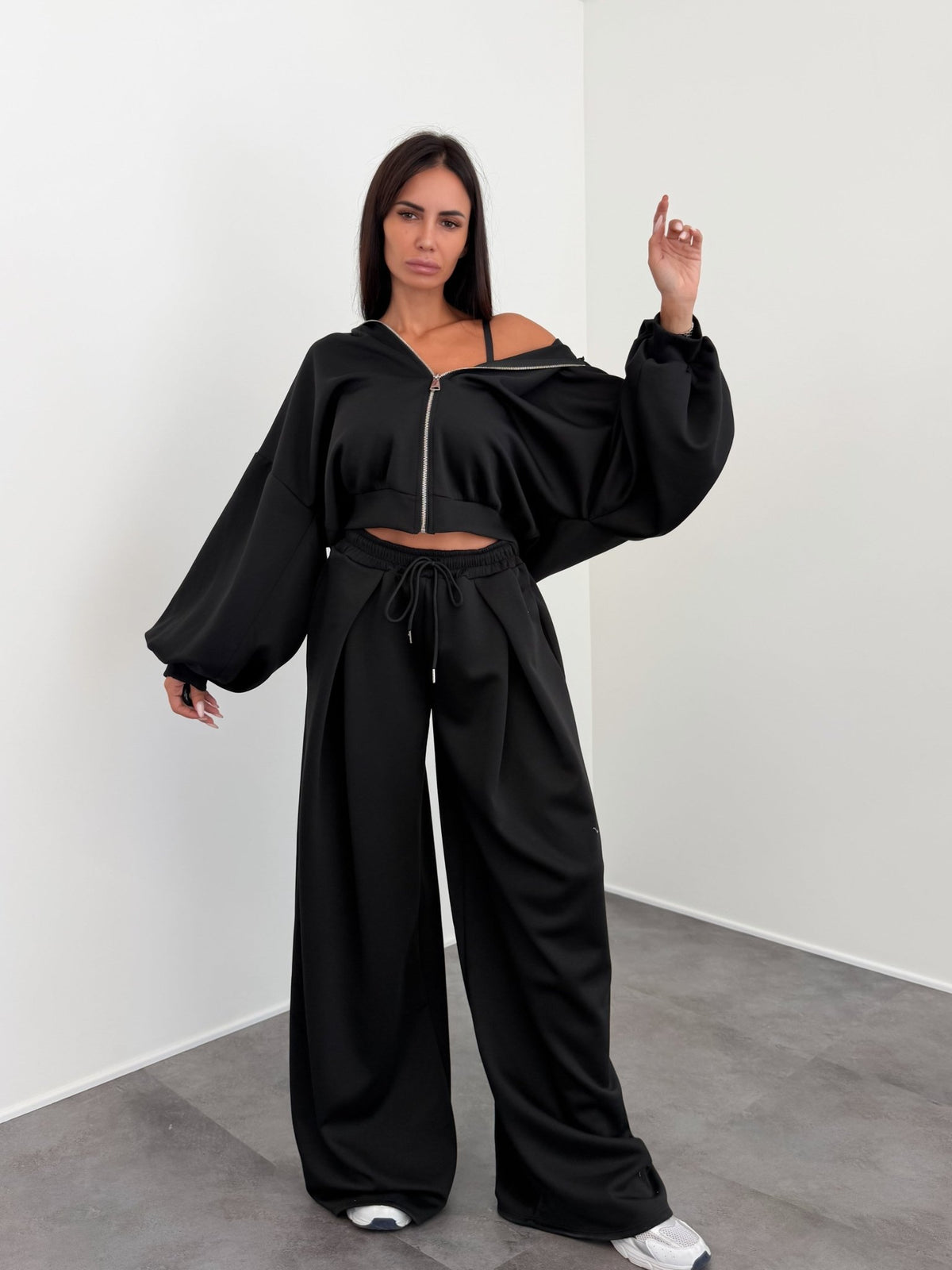 Coordinato Cozy - Nero - SAINTH