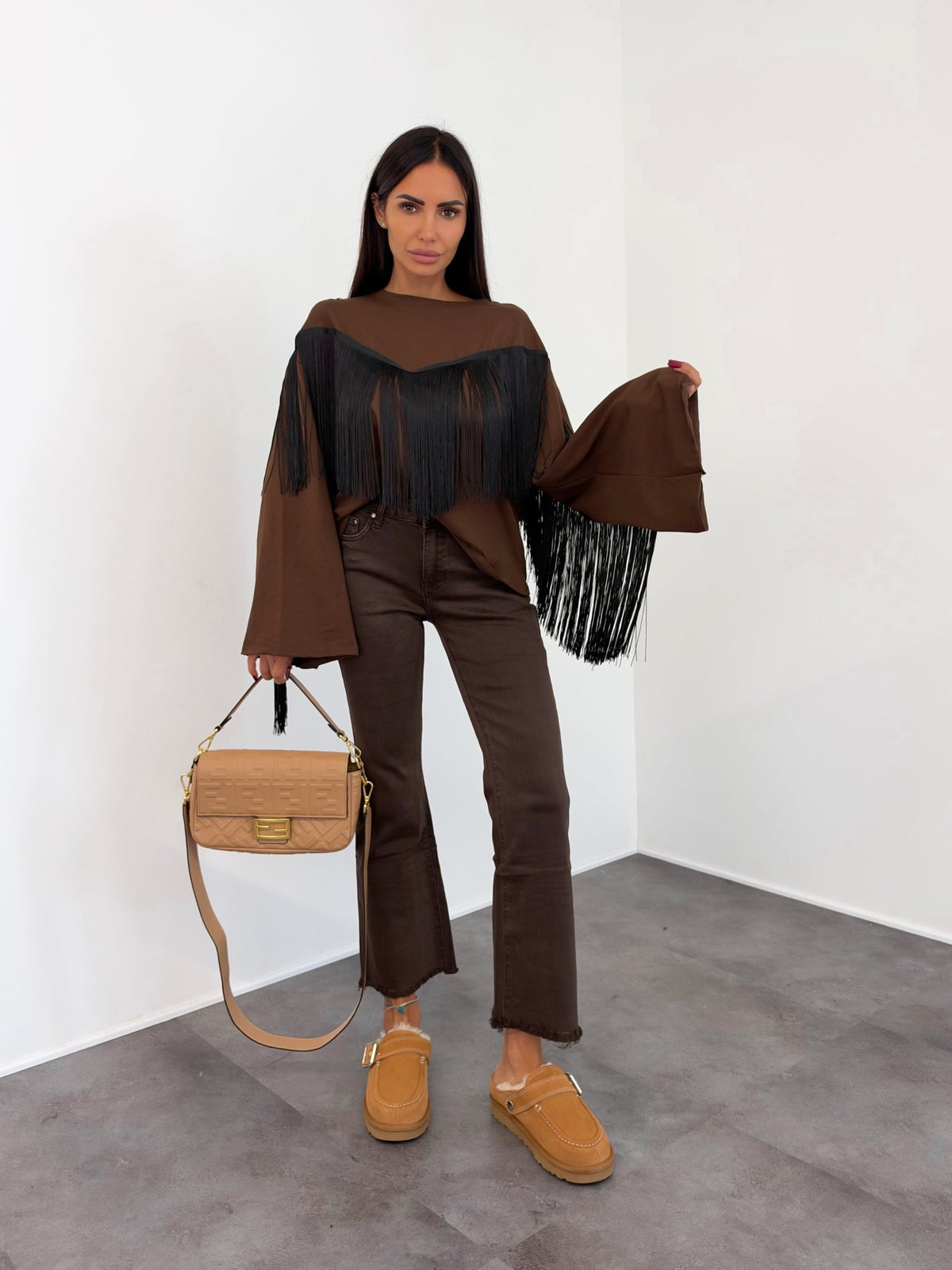 Maglia Navaho - Marrone - SAINTH
