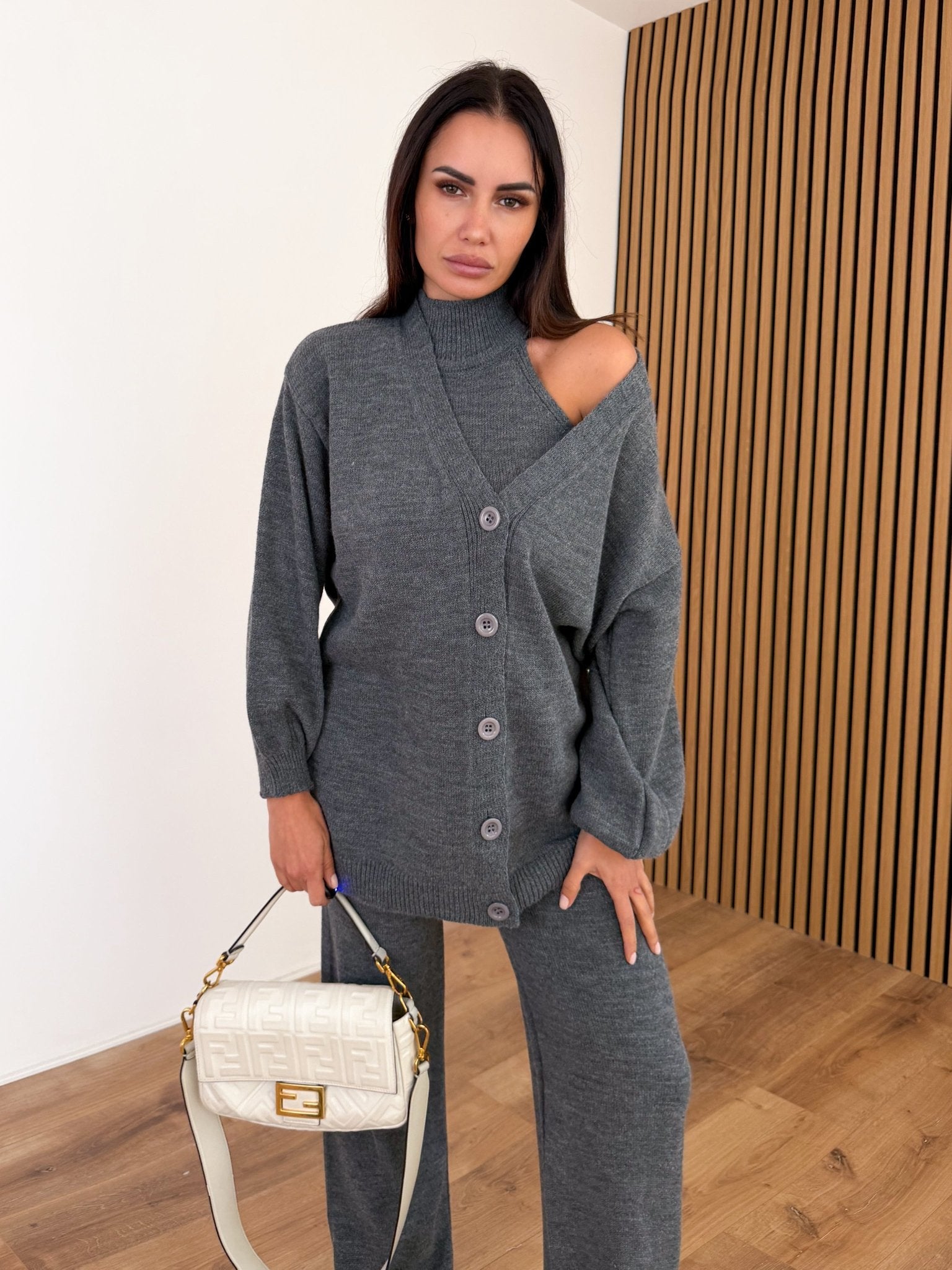 Coordinato Tris Cromby - Grigio - SAINTH