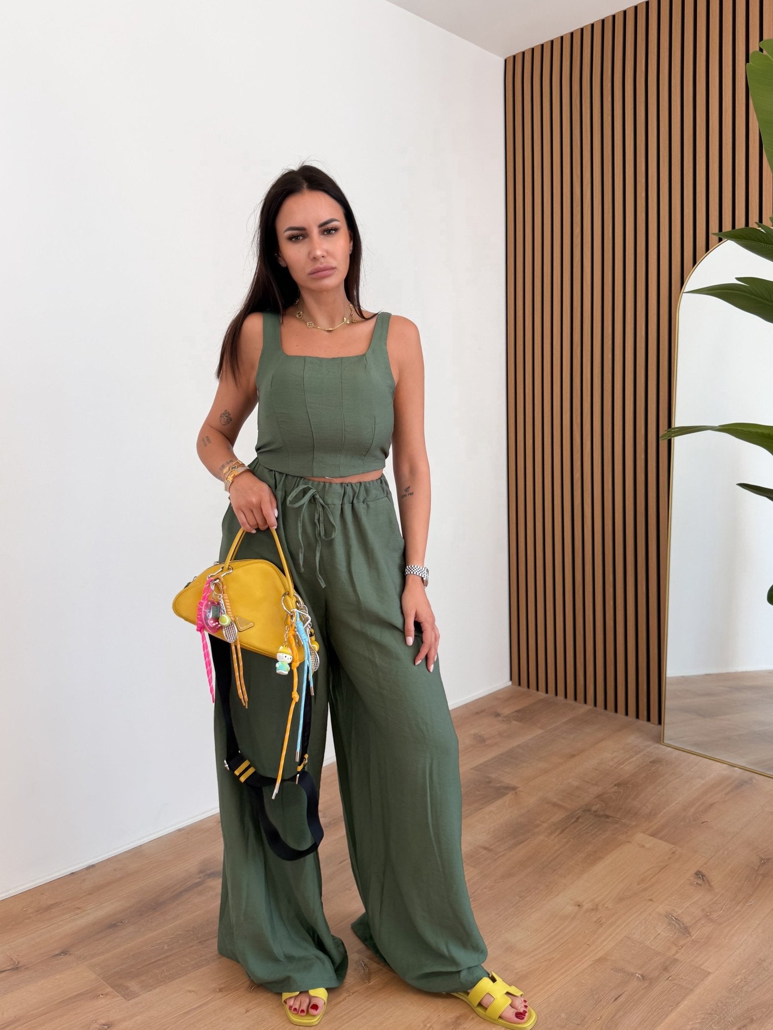 Coordinato Flu - Army Green - SAINTH