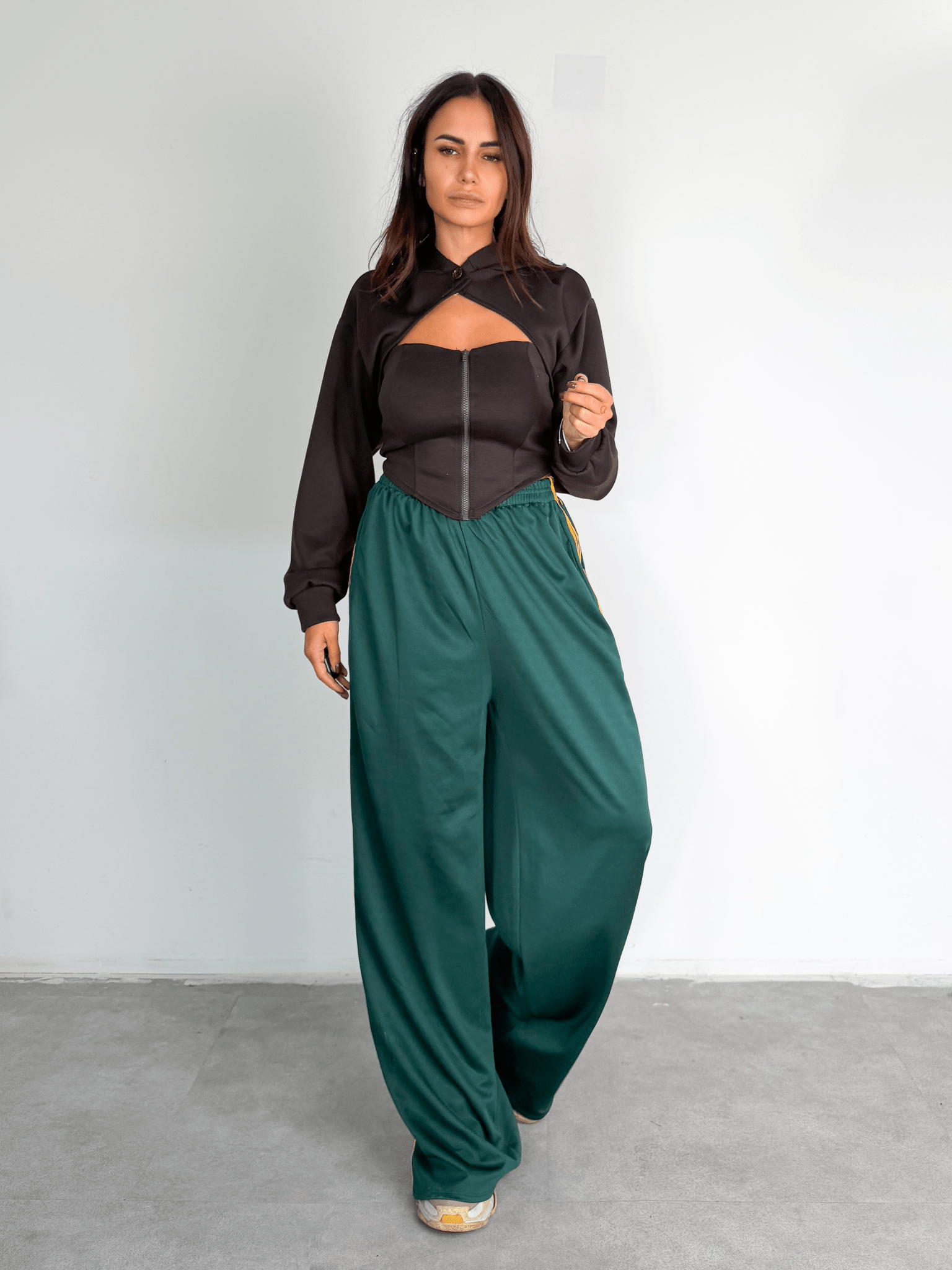 Set Corpetto + Coprispalle - Marrone - SAINTH