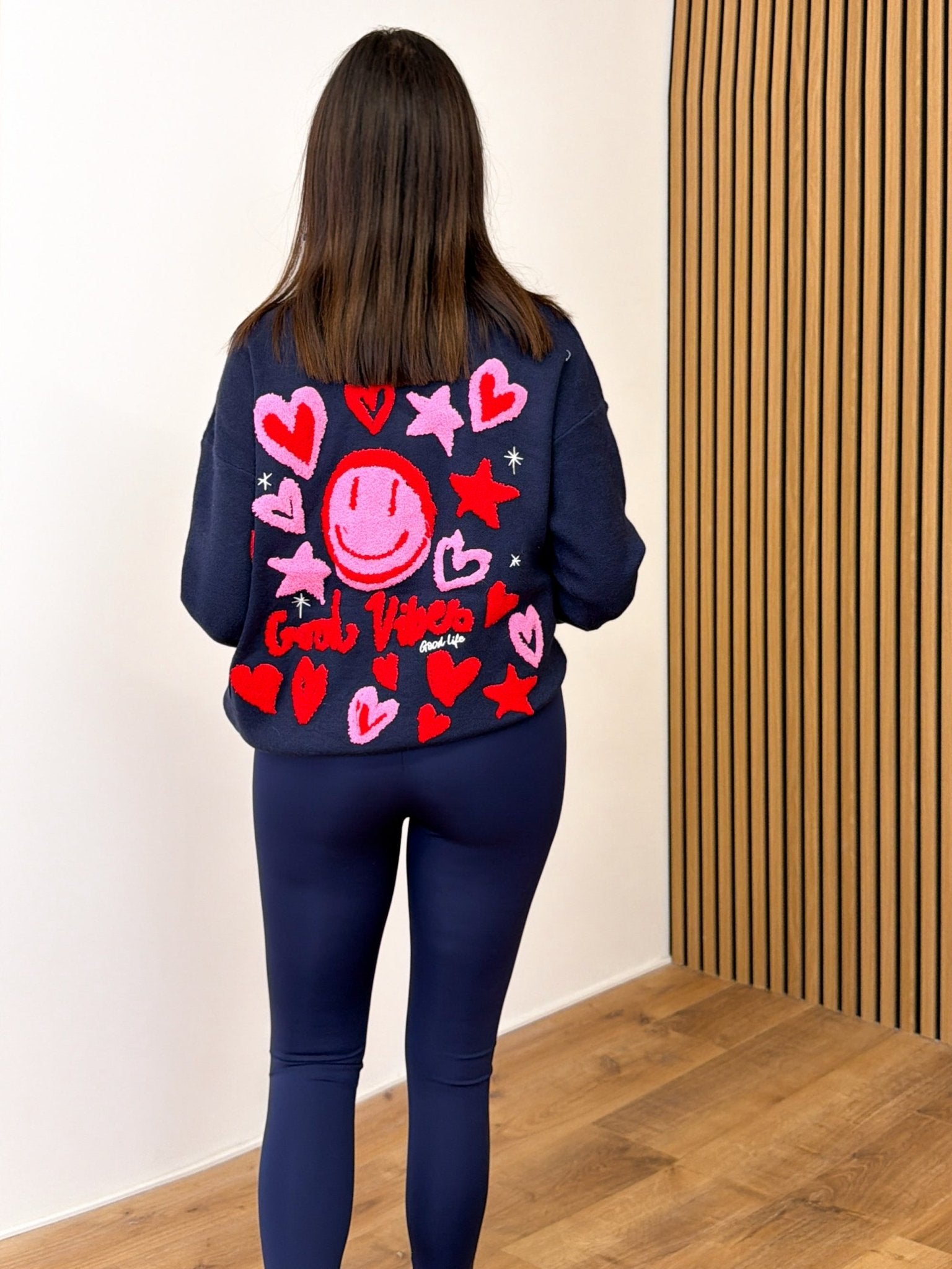 Pull Good Vibes - Blu - SAINTH