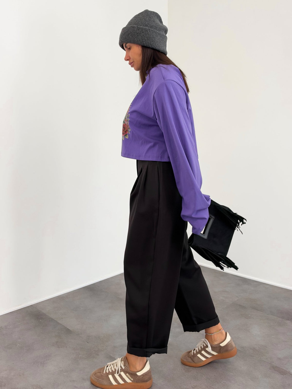 Pantalone Oval - Nero - SAINTH