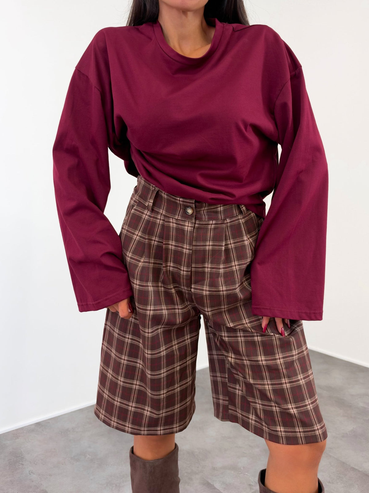 Maglia Casual - Bordeaux - SAINTH