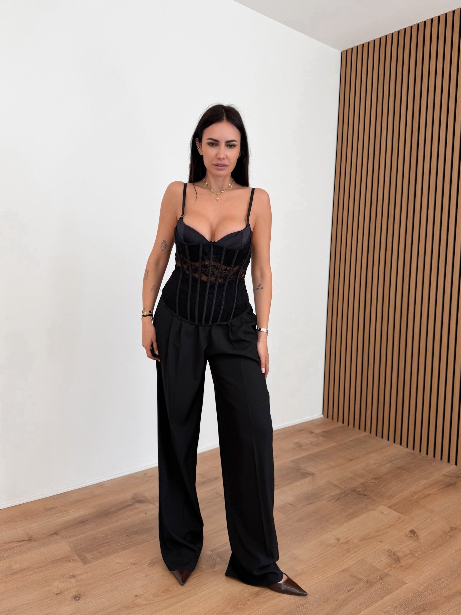 Pantalone Office - Nero - SAINTH