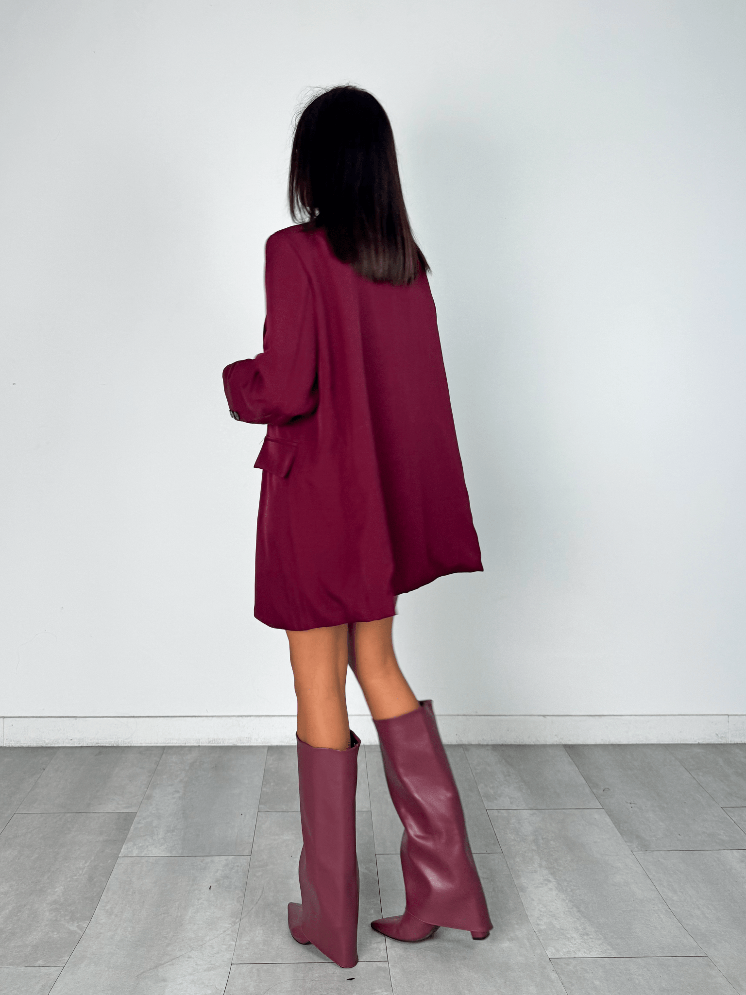 Blazer Simply Over - Bordeaux - SAINTH