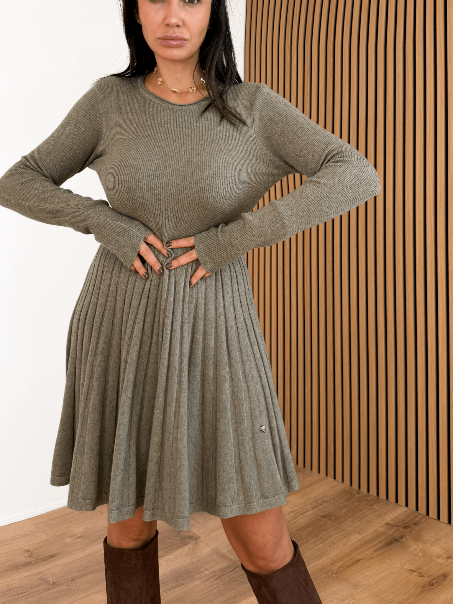 Pull Abito Bell - Army Green - SAINTH