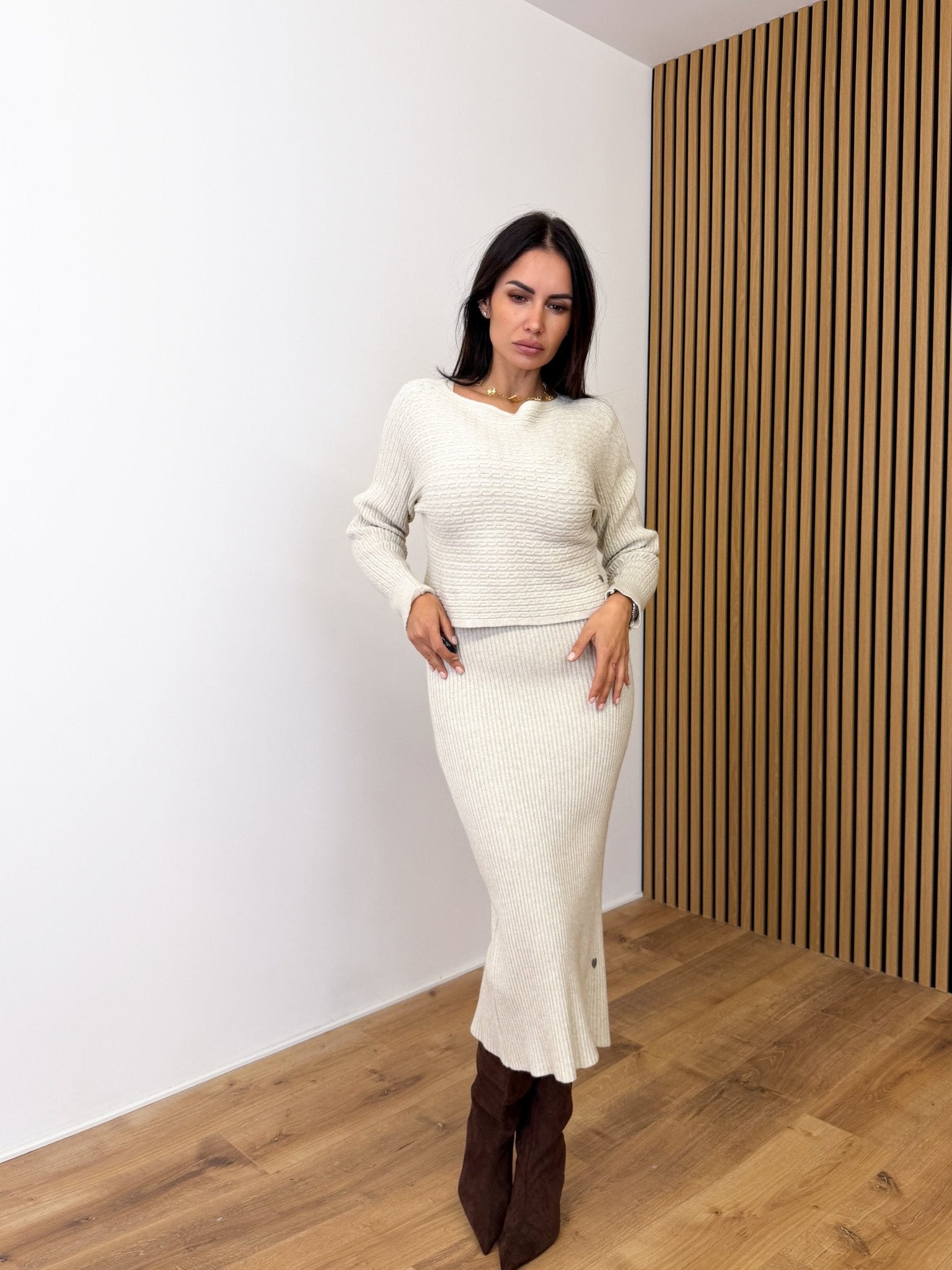 Coordinato Rafy - Beige - SAINTH