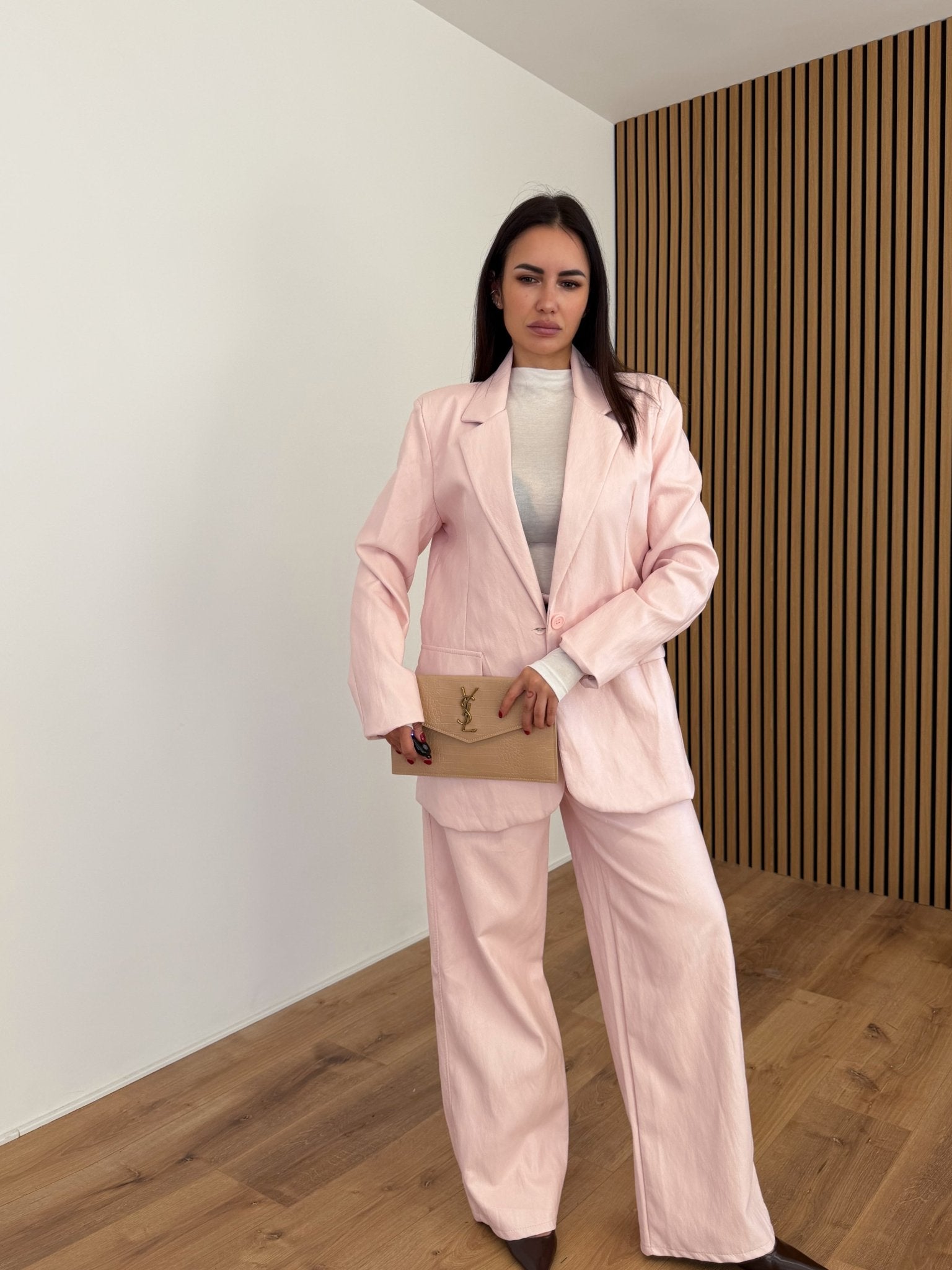 Blazer Minimal Ecop - Rosa - SAINTH