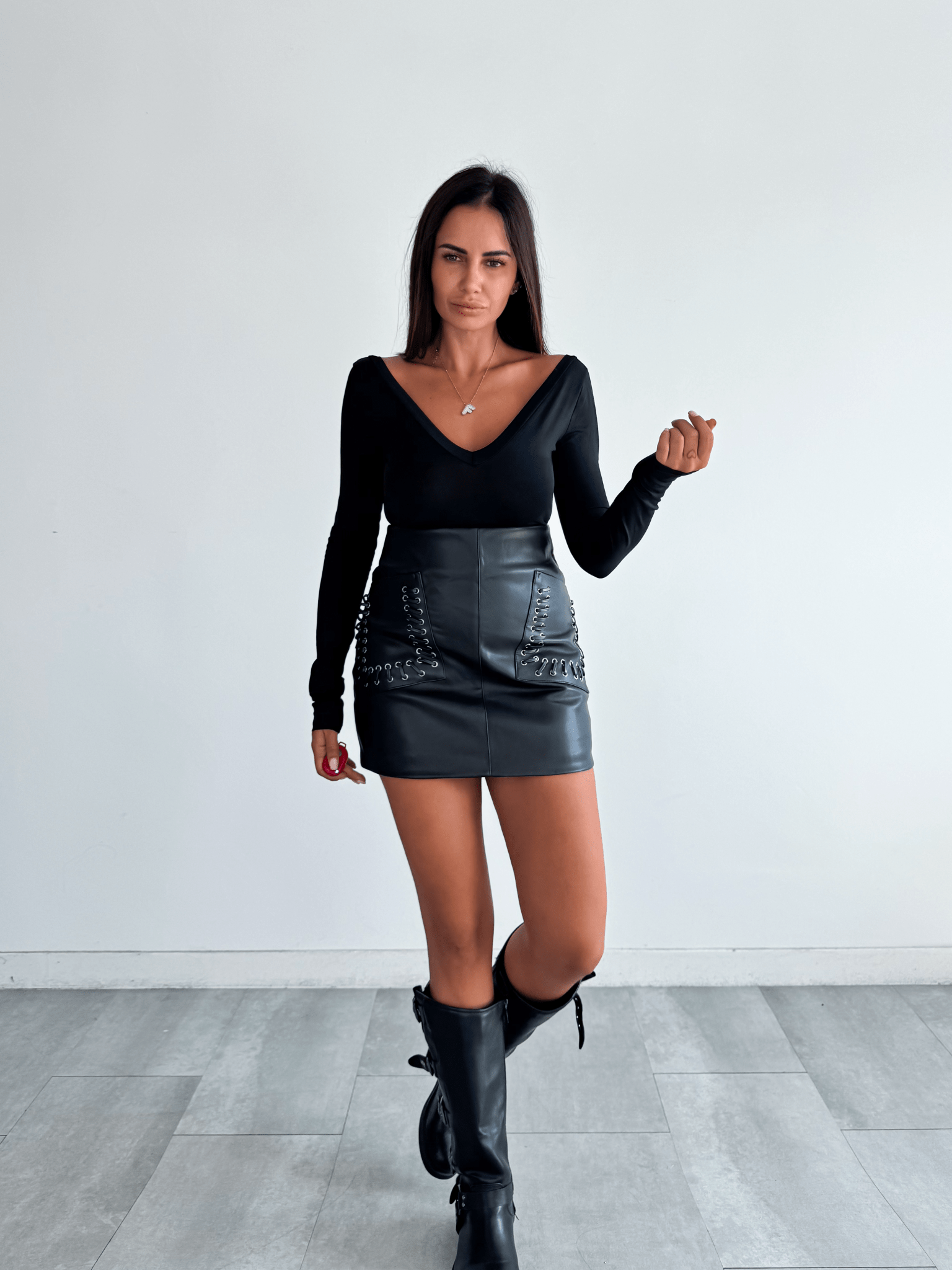 Maglietta Viesse - Nera - SAINTH