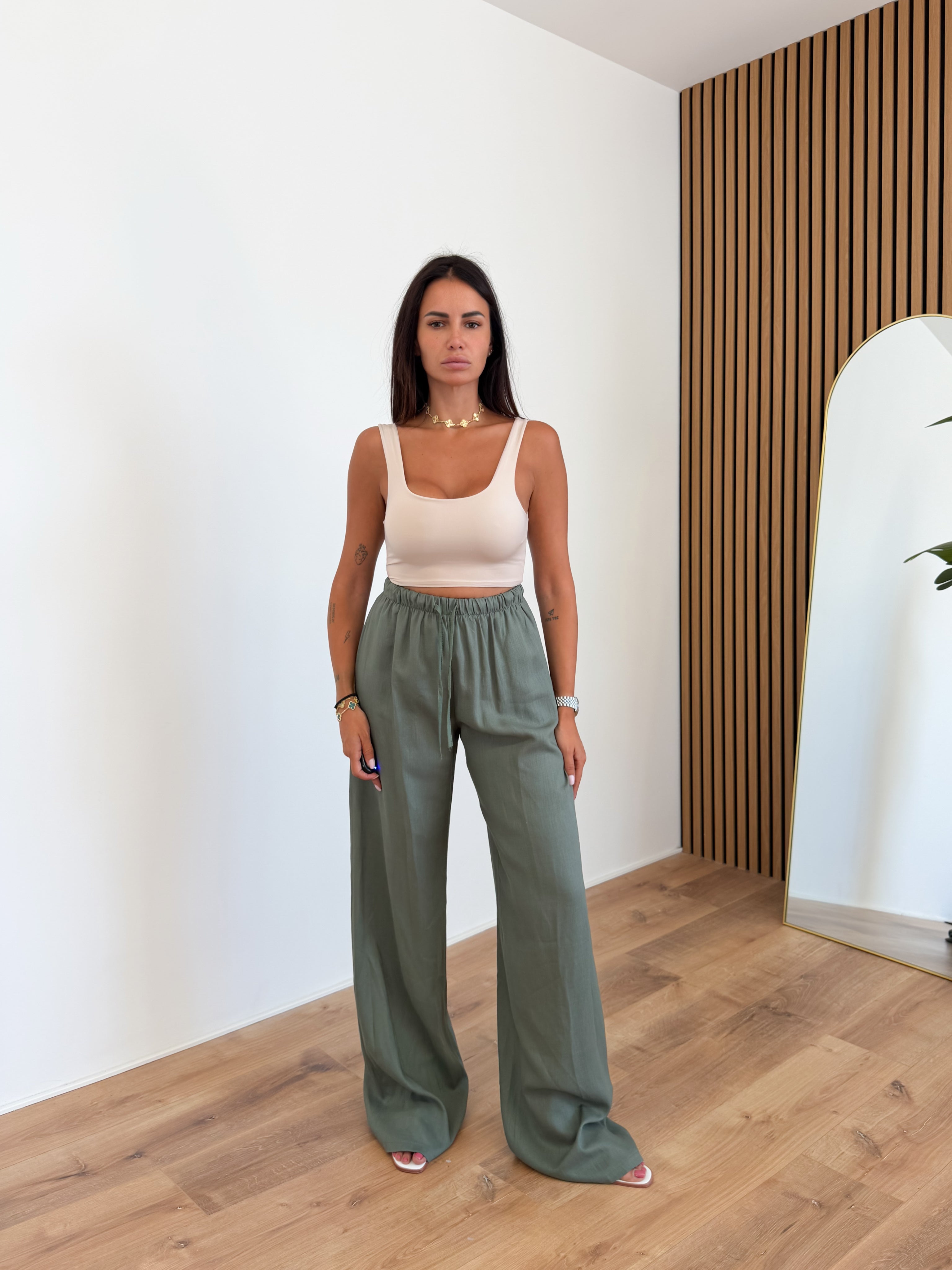 Top Crop - Beige