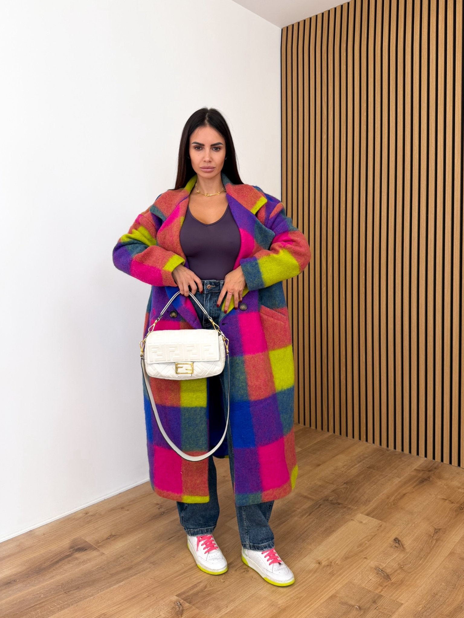 Maglietta Shoulder - Melanzana - SAINTH