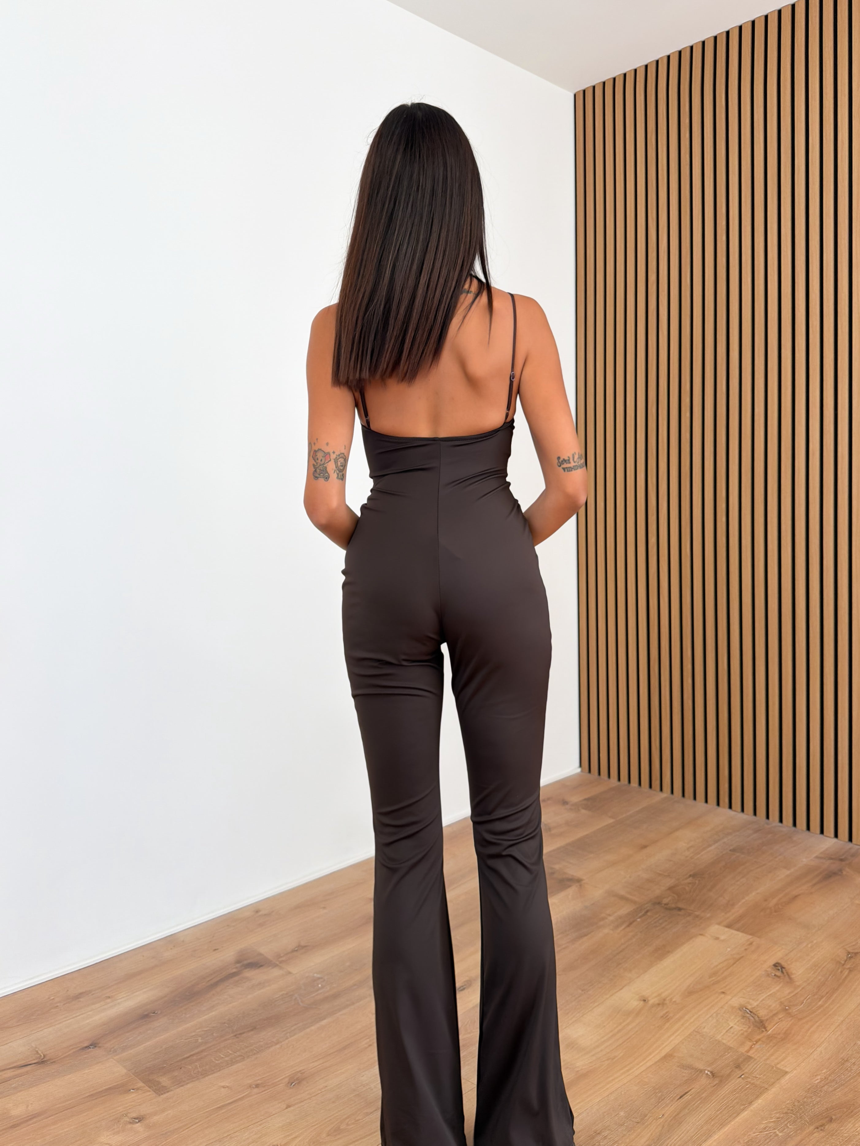 Tuta Intera Sensuelle - Marrone