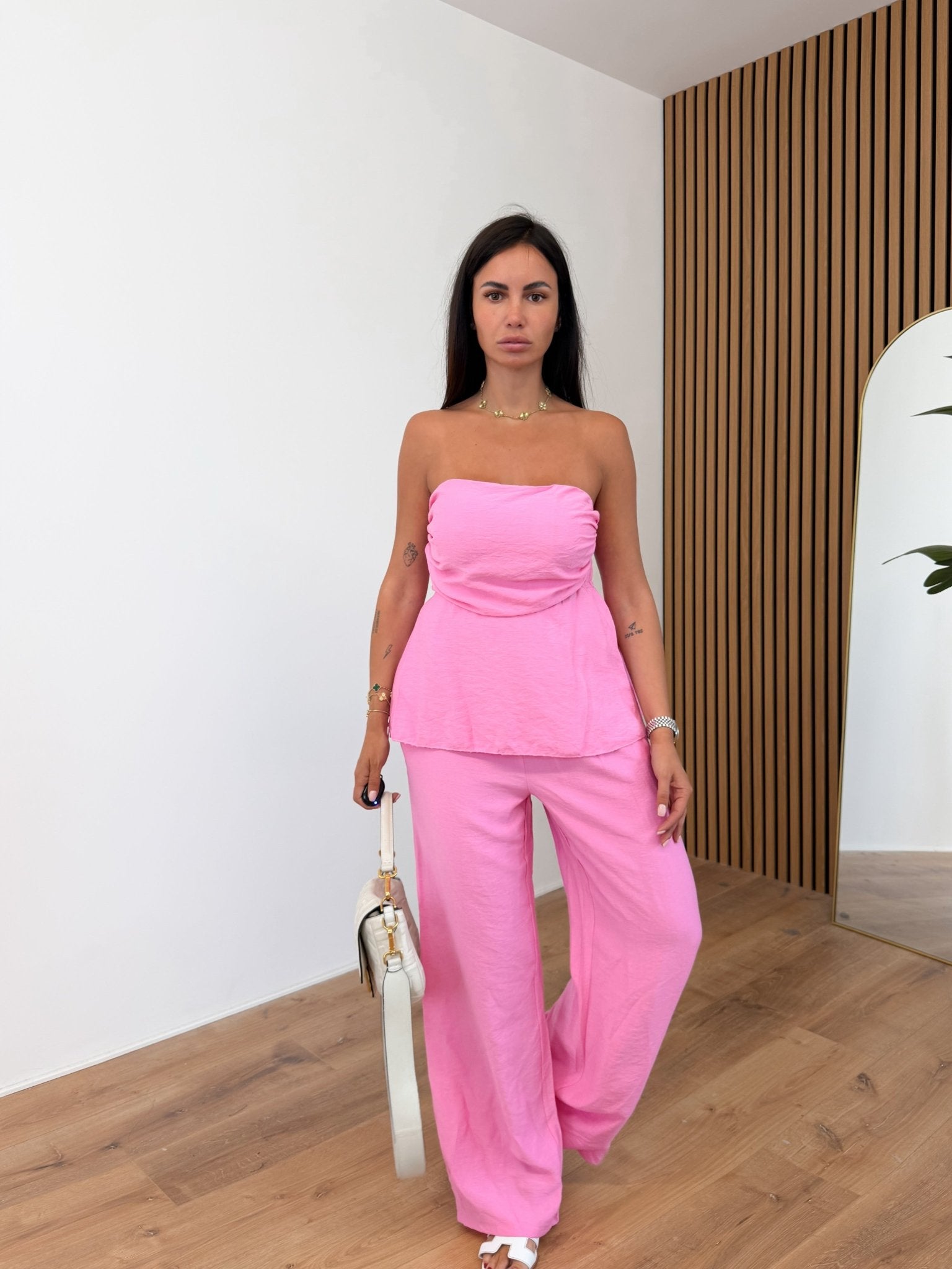 Coordinato Clessidra - Baby Pink - SAINTH