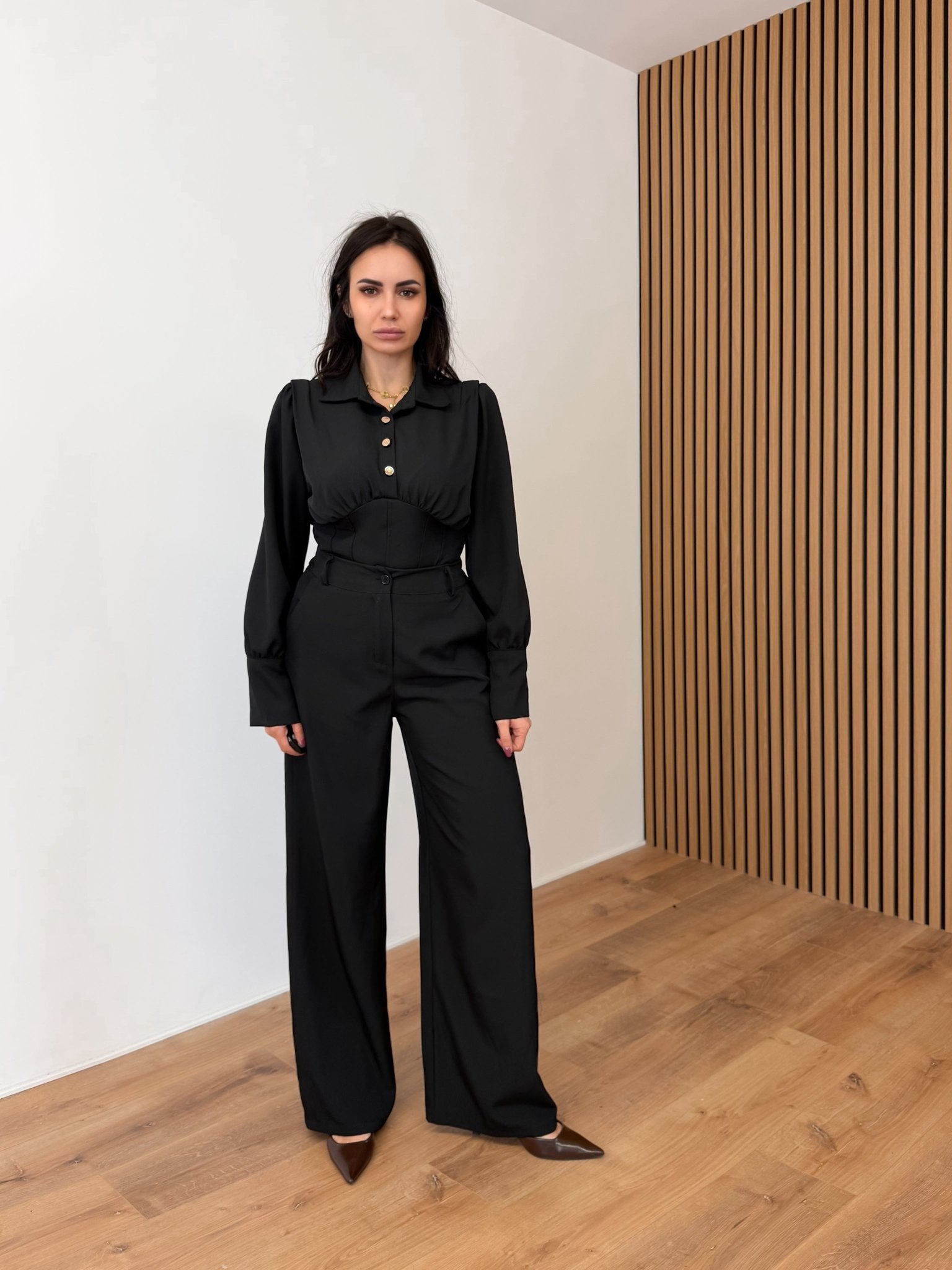 Coordinato Sculpted - Nero - SAINTH