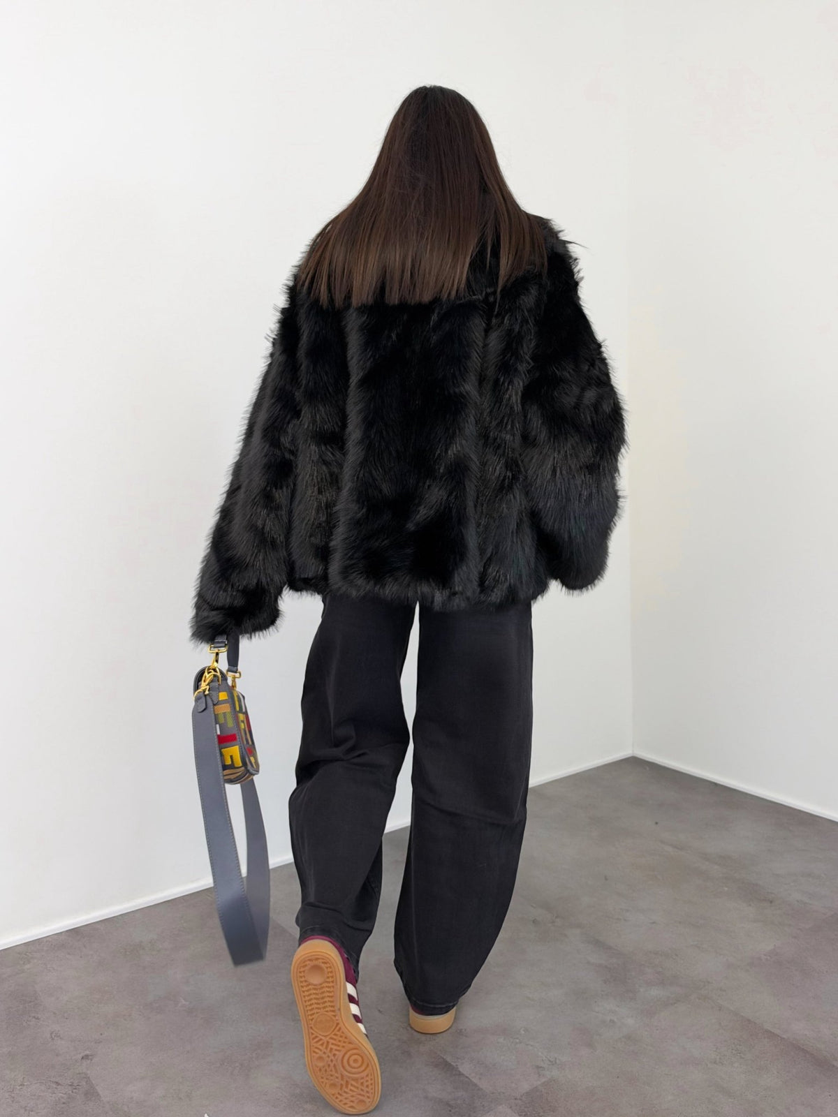 Pelliccia Shine - Nera - SAINTH