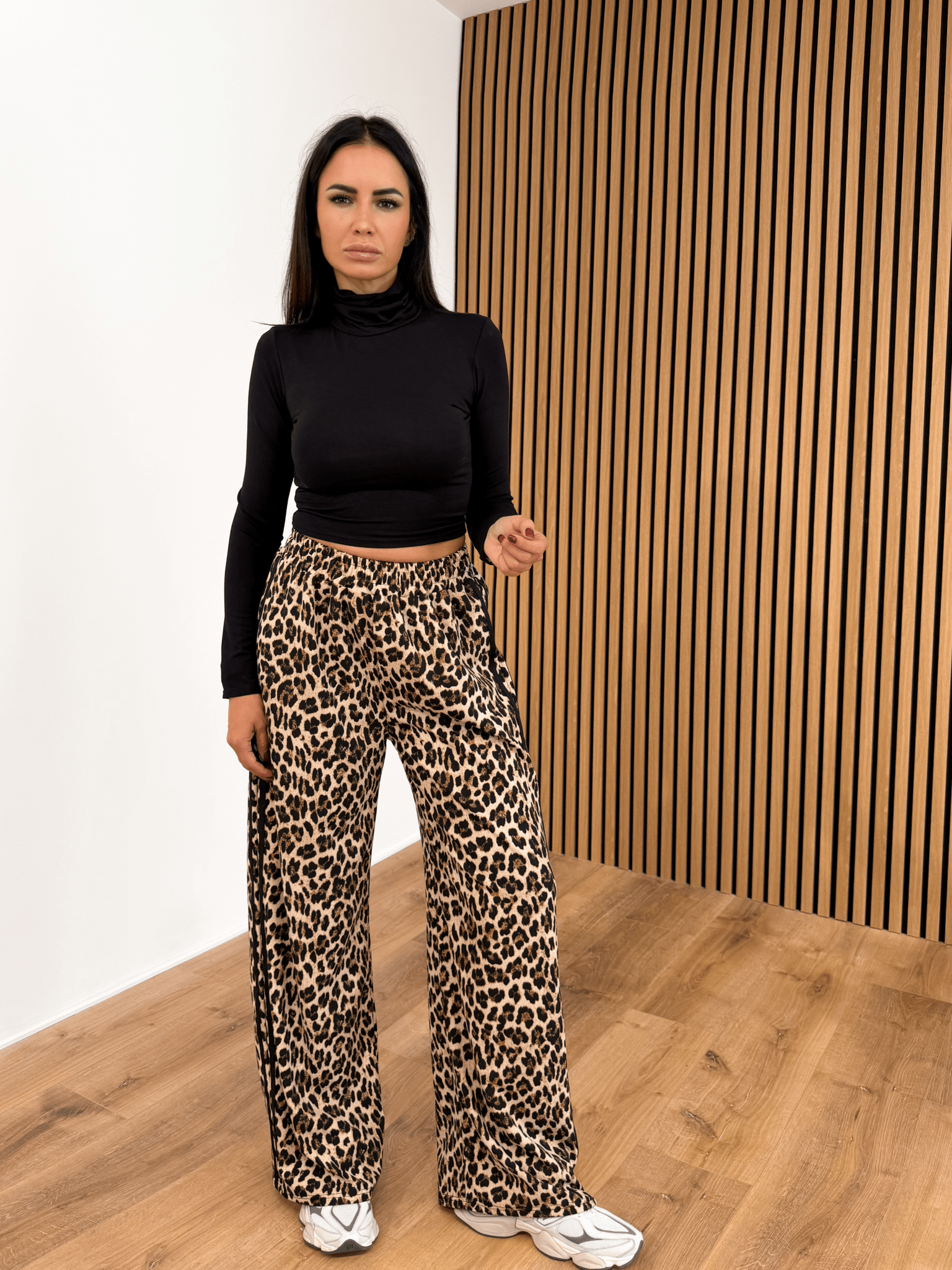 Dolcevita Crop Collo Alto - Nero - SAINTH