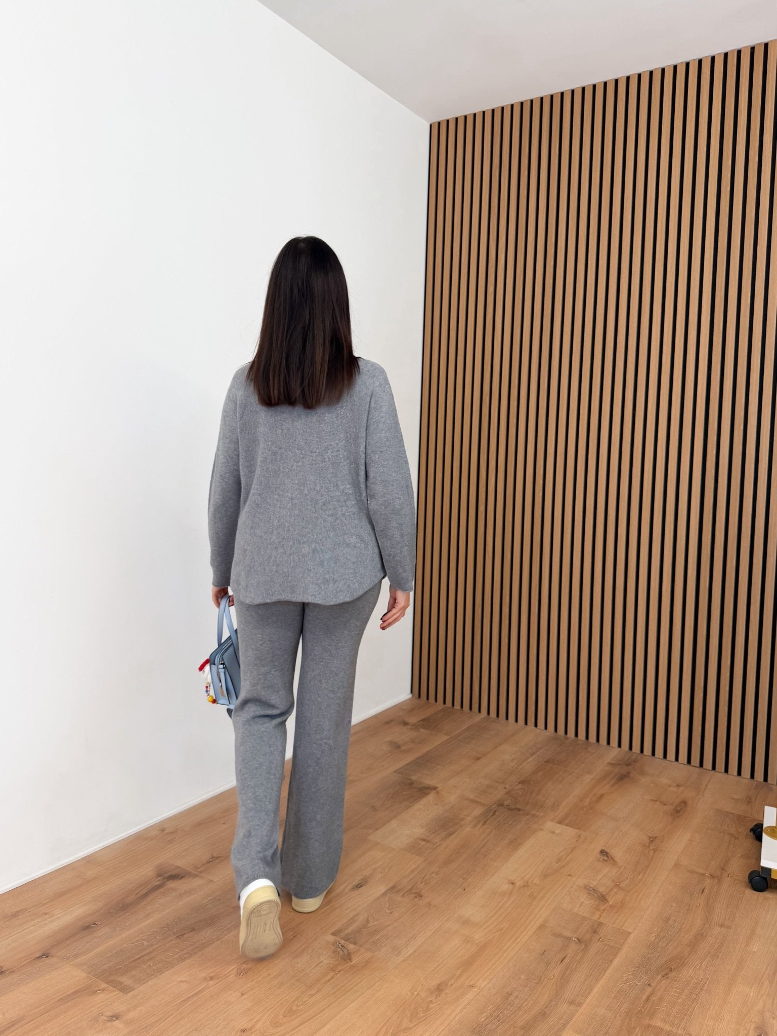 Coordinato Piuma - Grigio - SAINTH