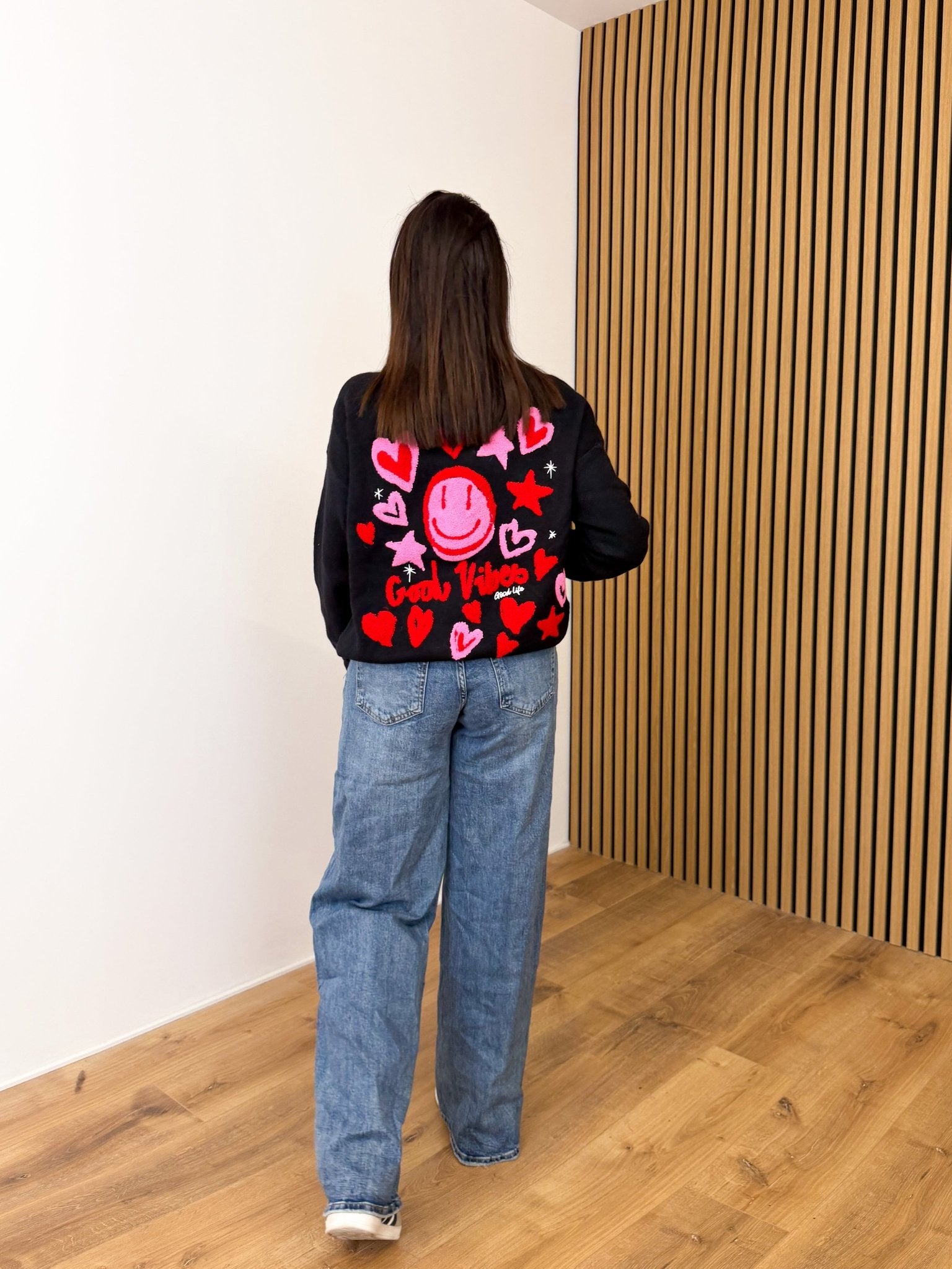 Pull Good Vibes - Nero - SAINTH