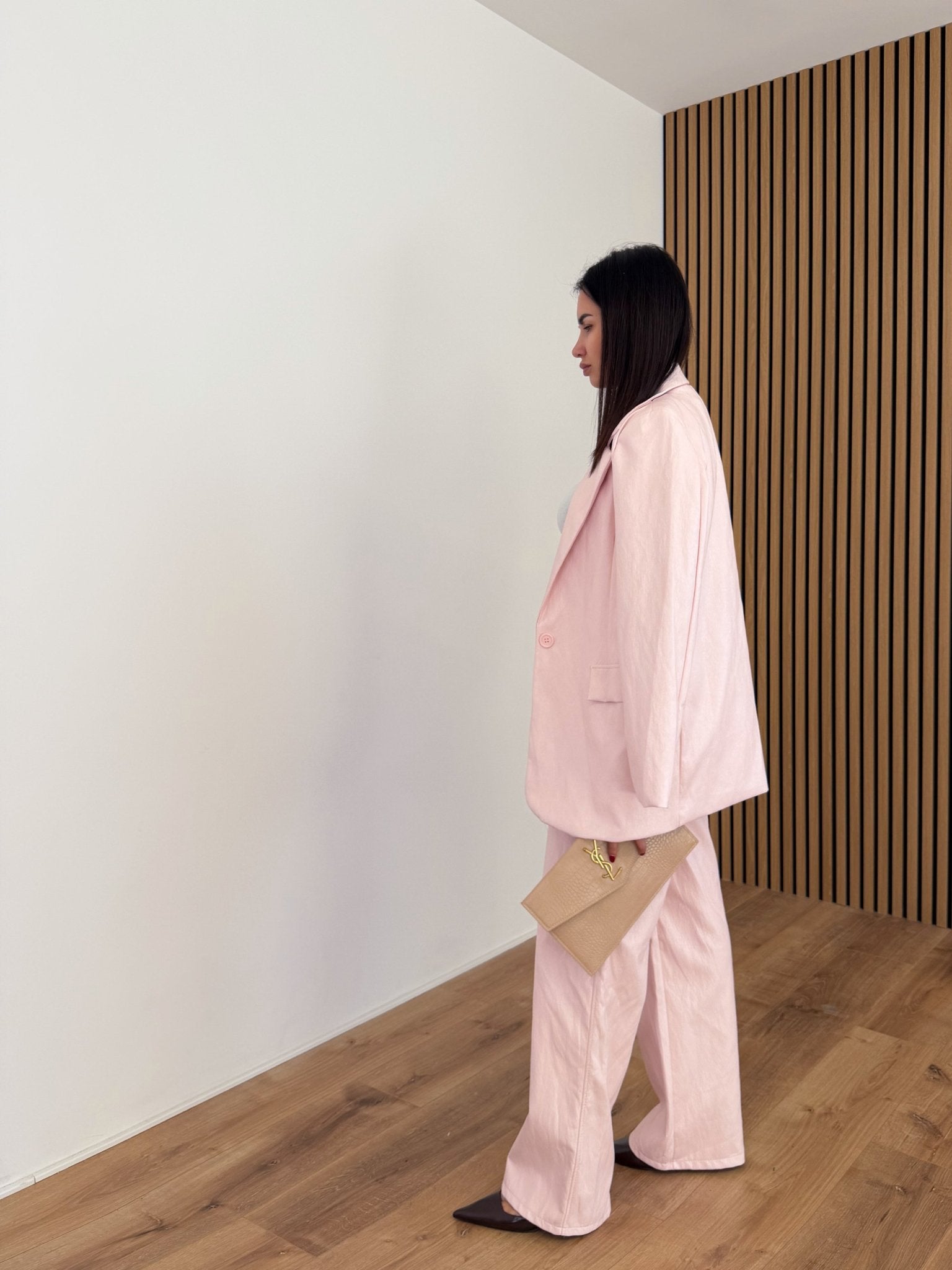 Blazer Minimal Ecop - Rosa - SAINTH