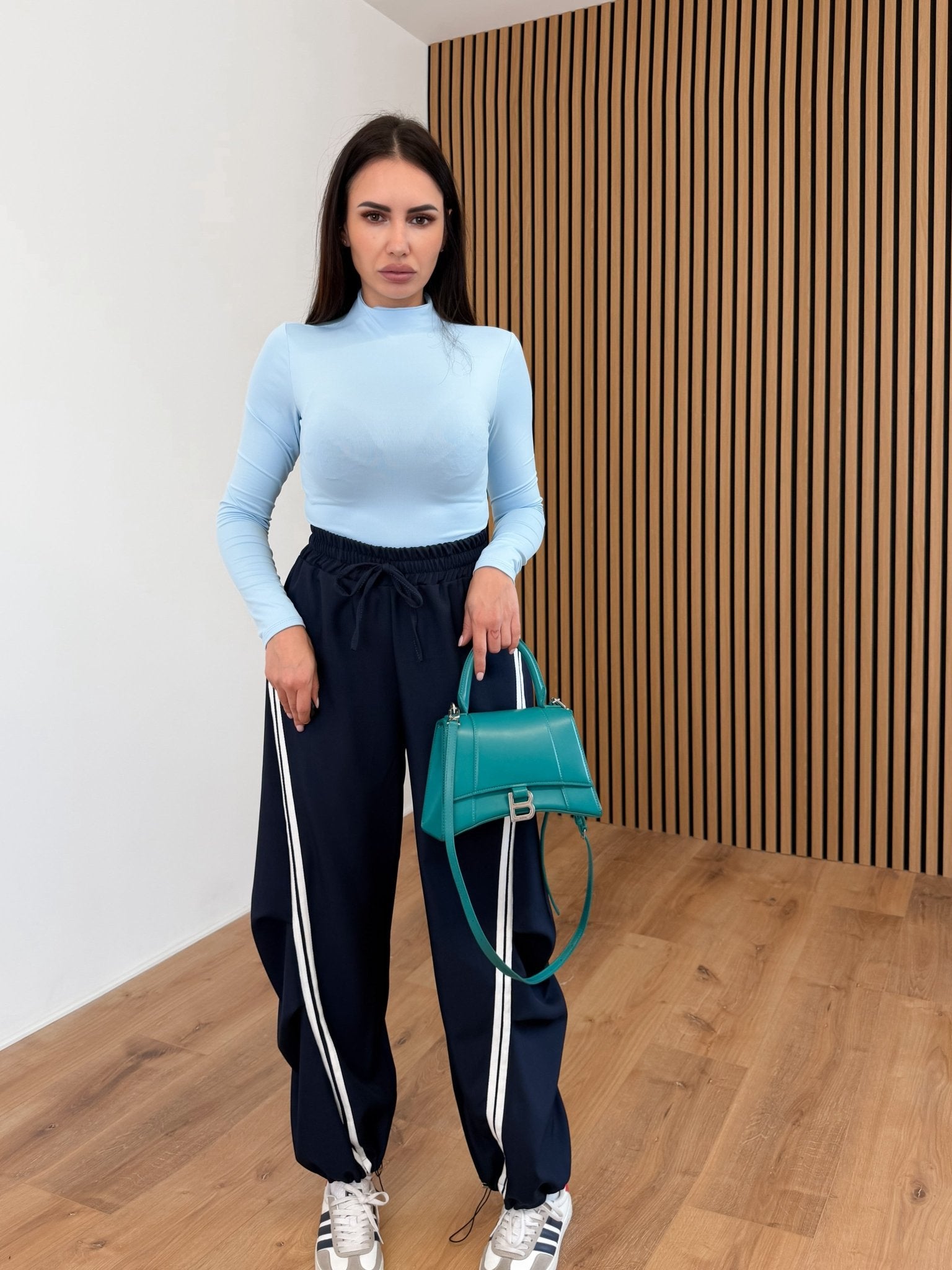 Pantalone Stripe - Blu - SAINTH