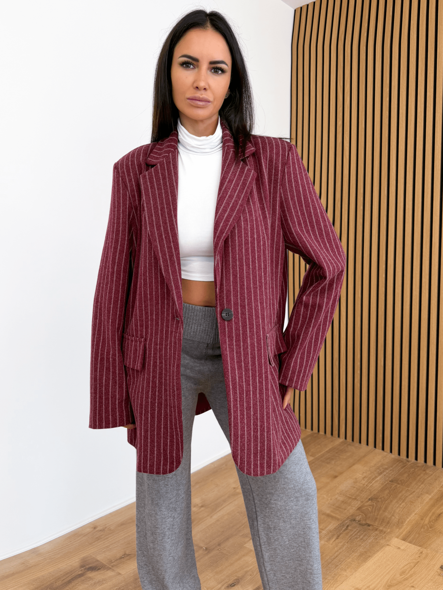 Dolcevita Crop Collo Alto - Bianco - SAINTH