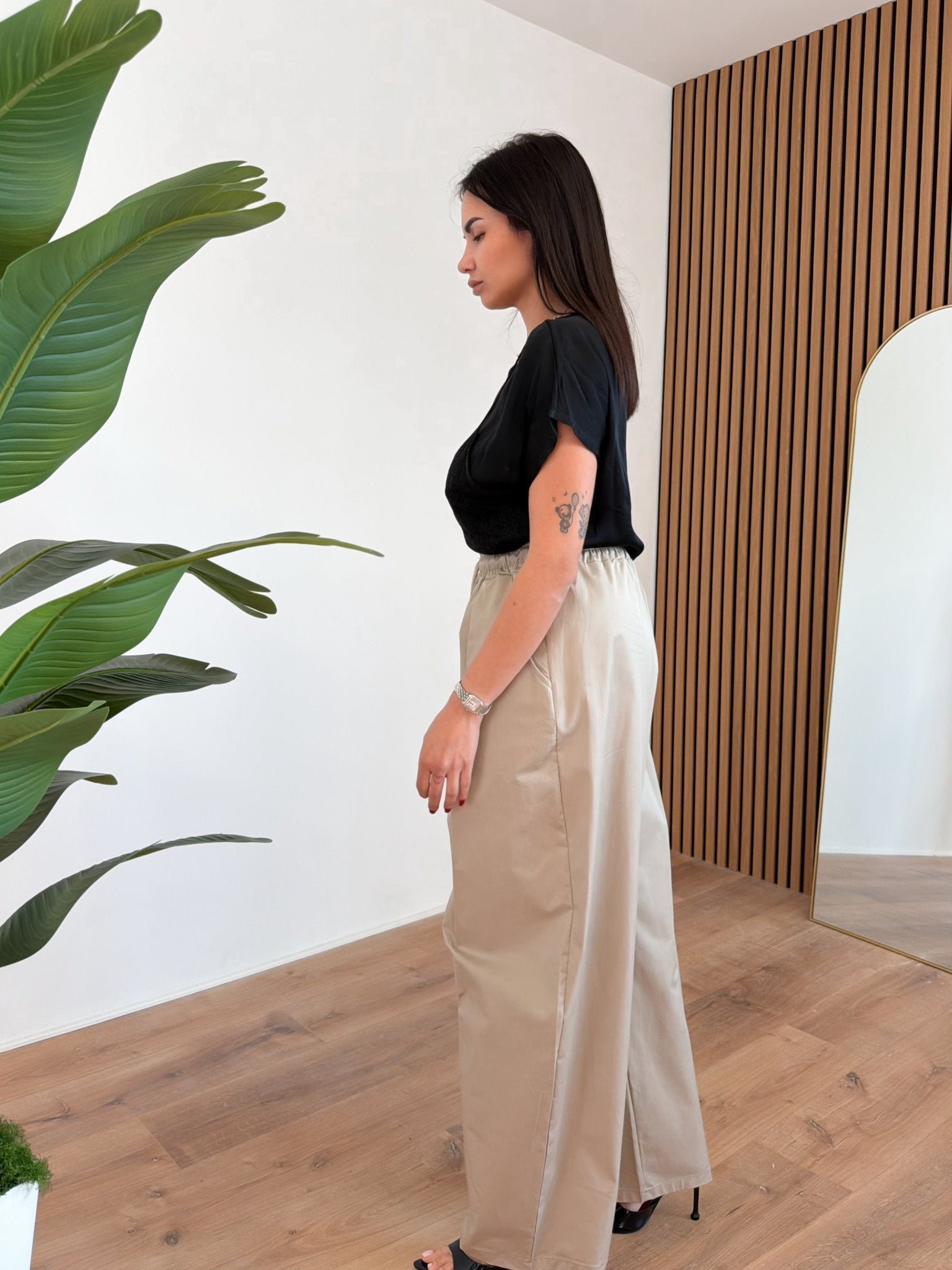 Pantalone West - Beige - SAINTH