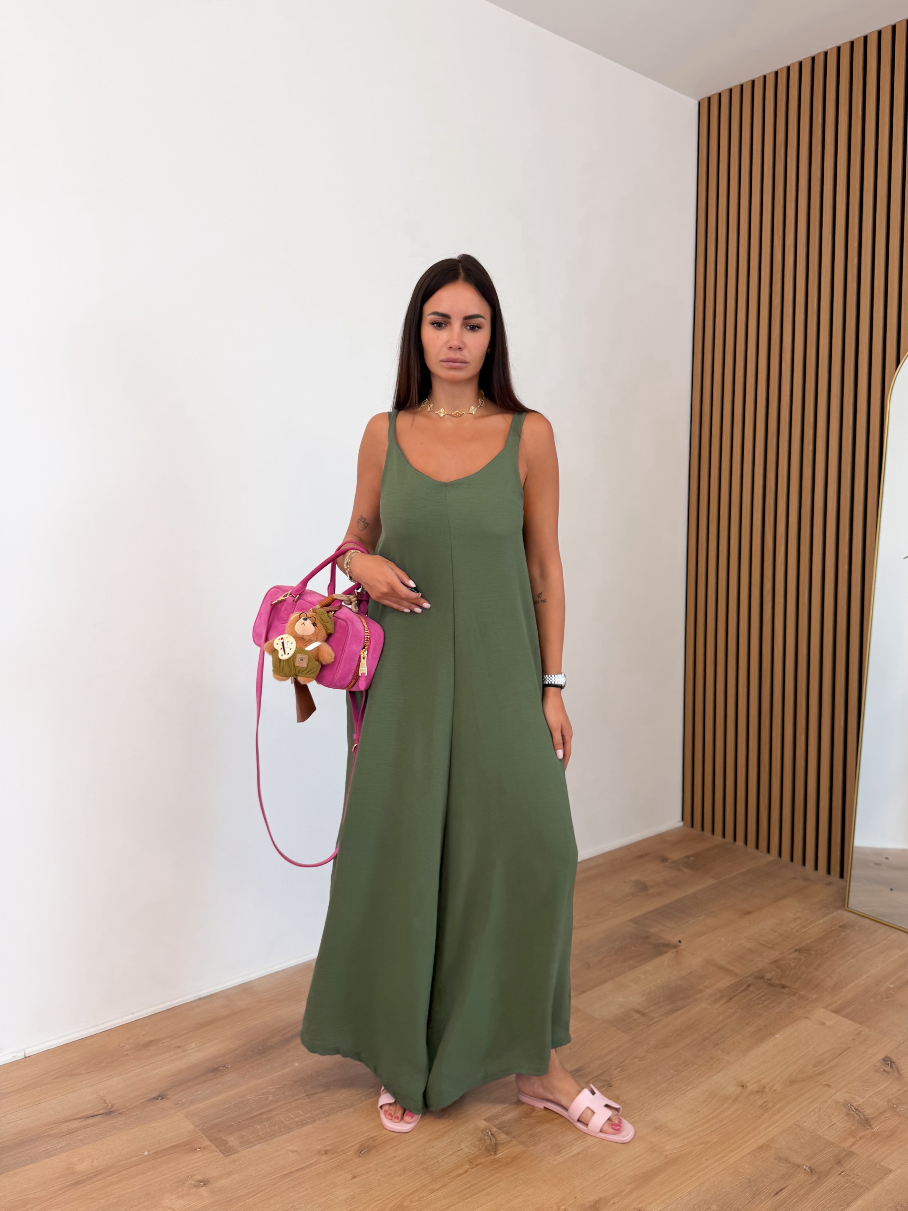 Tuta Intera Jey - Army Green