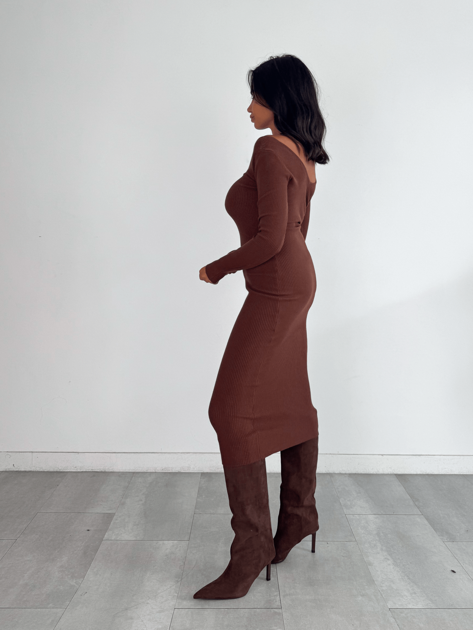 Abito Pull Fascino - Marrone - SAINTH