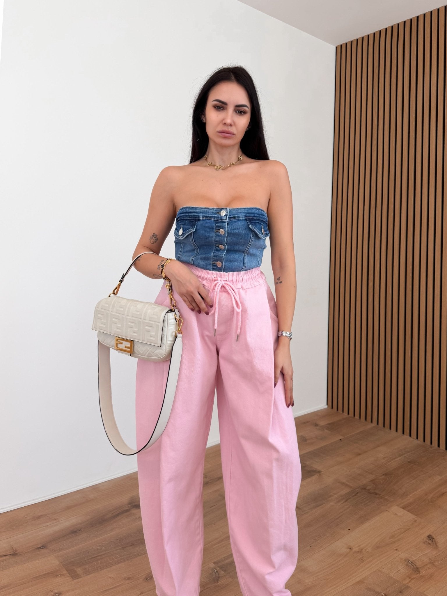 Corpetto Miranda - Denim - SAINTH