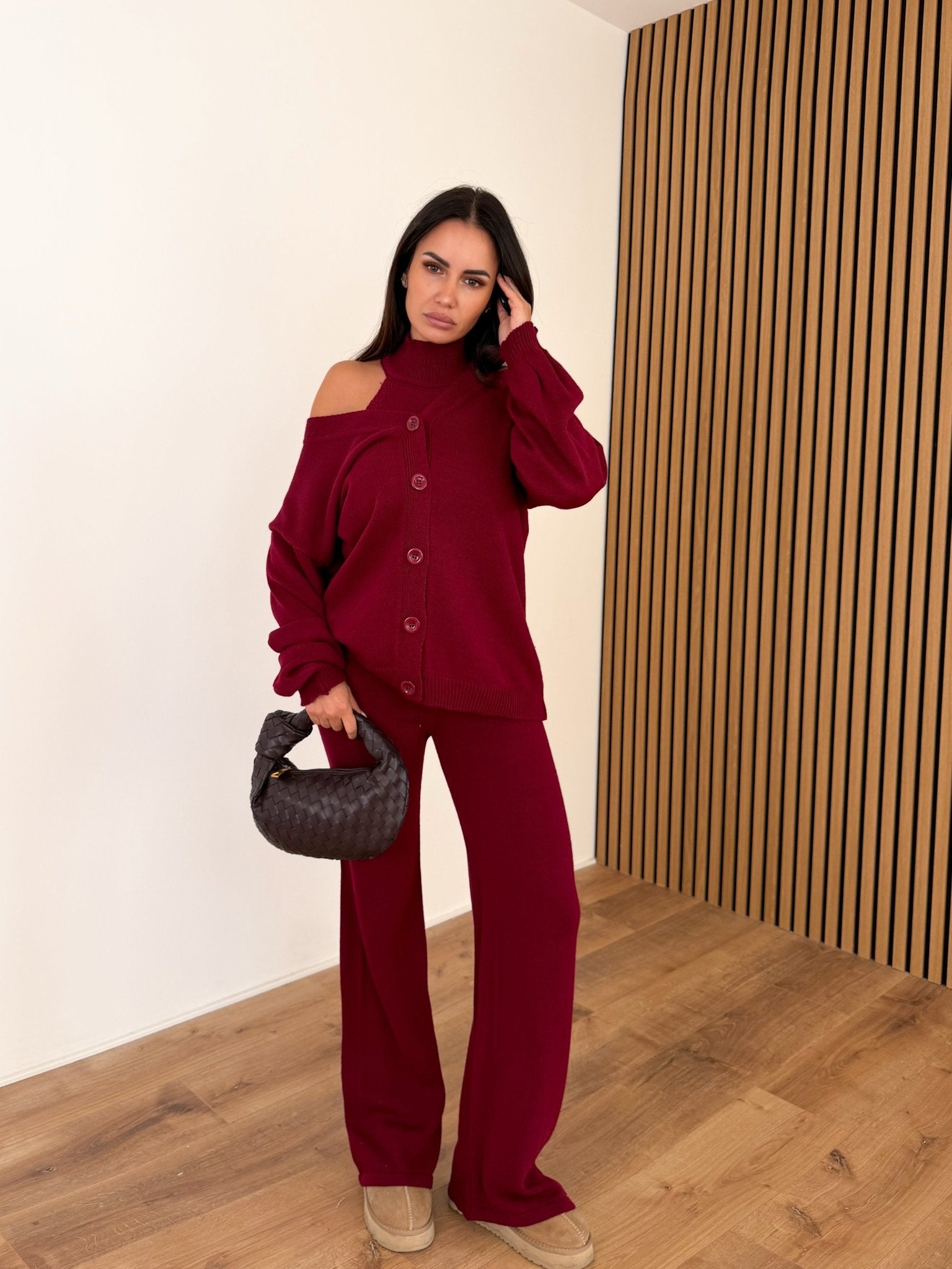 Coordinato Tris Cromby - Bordeaux - SAINTH