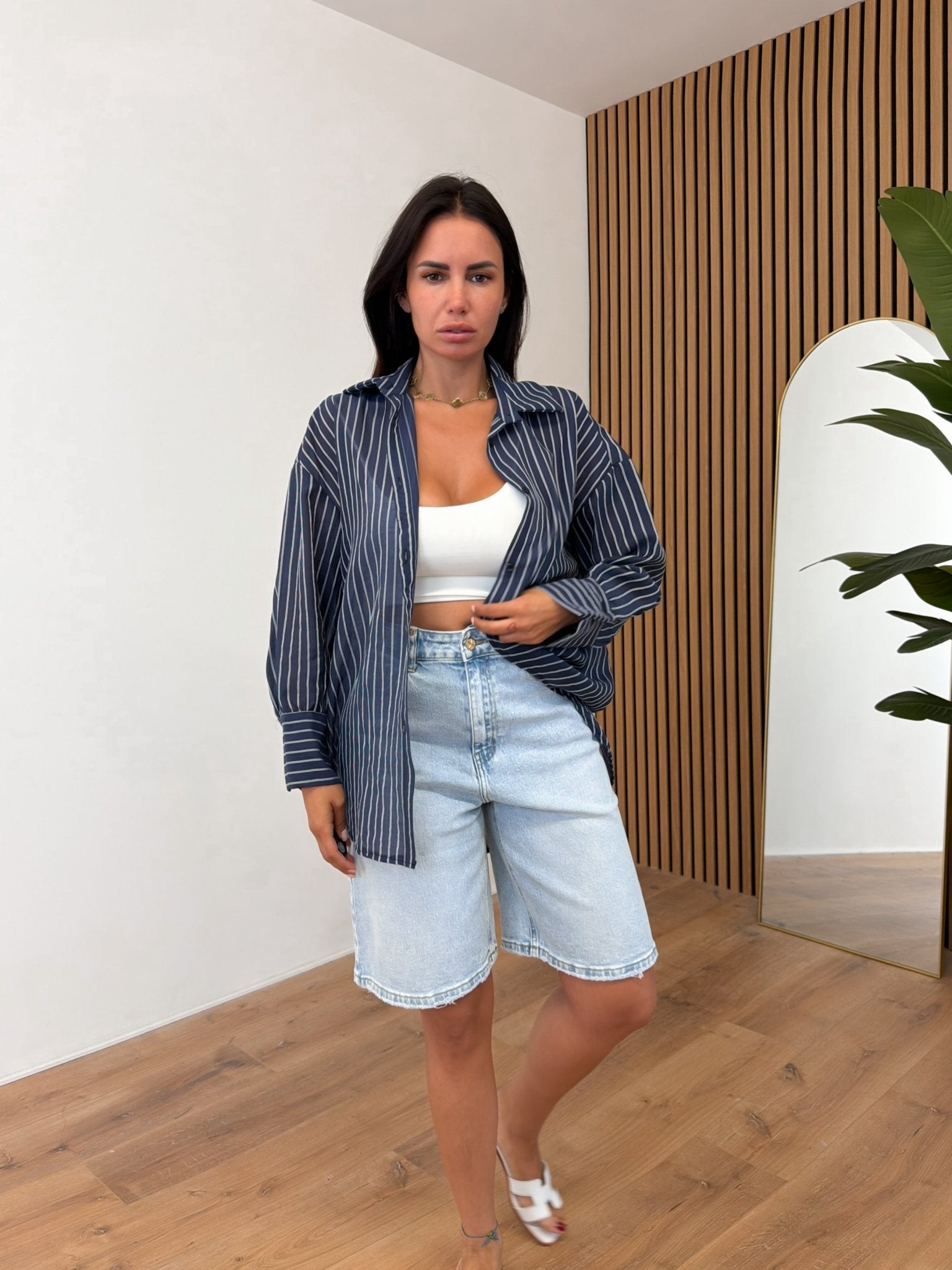 Bermuda H5580 - Denim - SAINTH