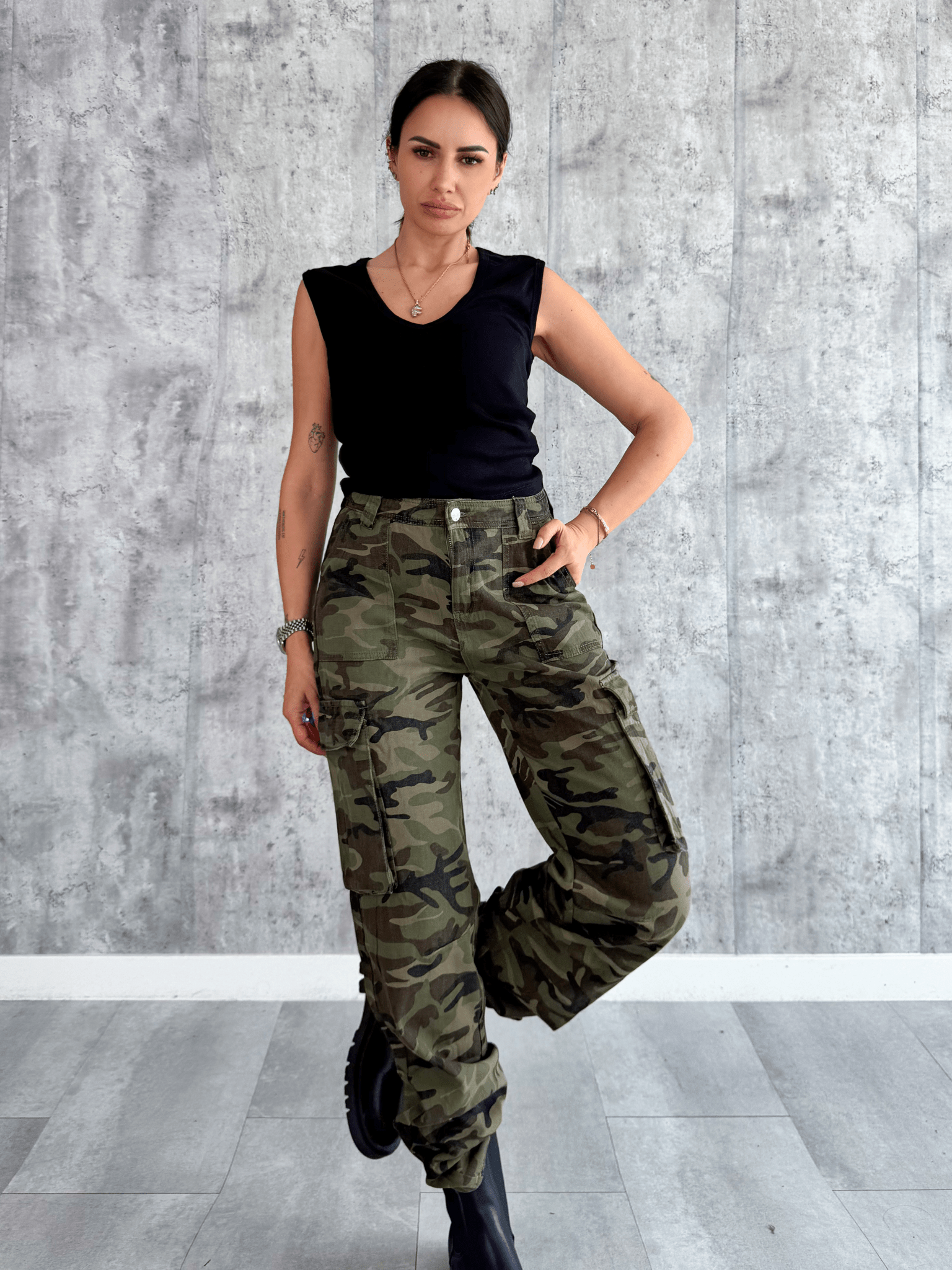 Pantalone Courage - Mimetico - SAINTH