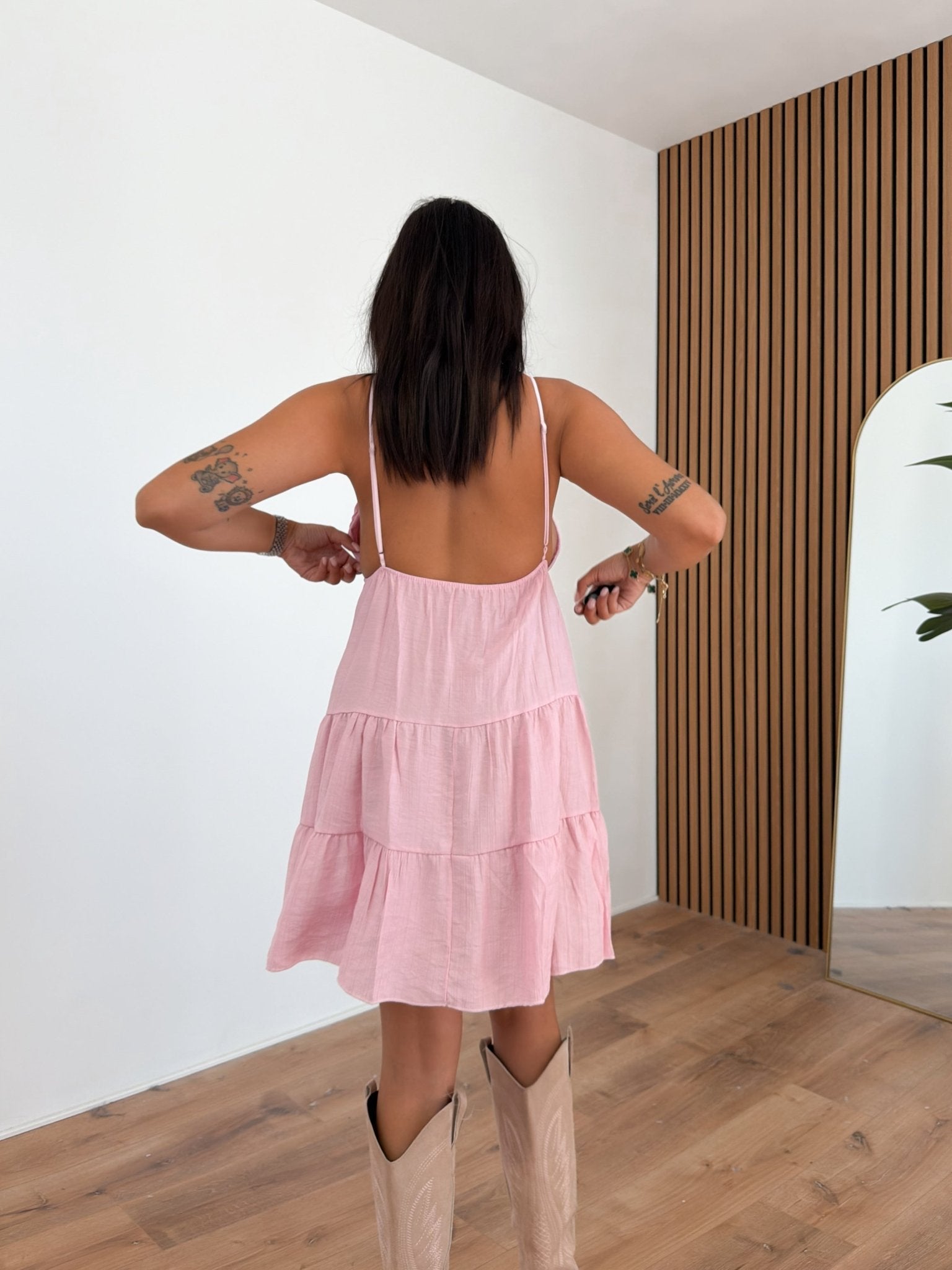 Abito Balze - Rosa - SAINTH
