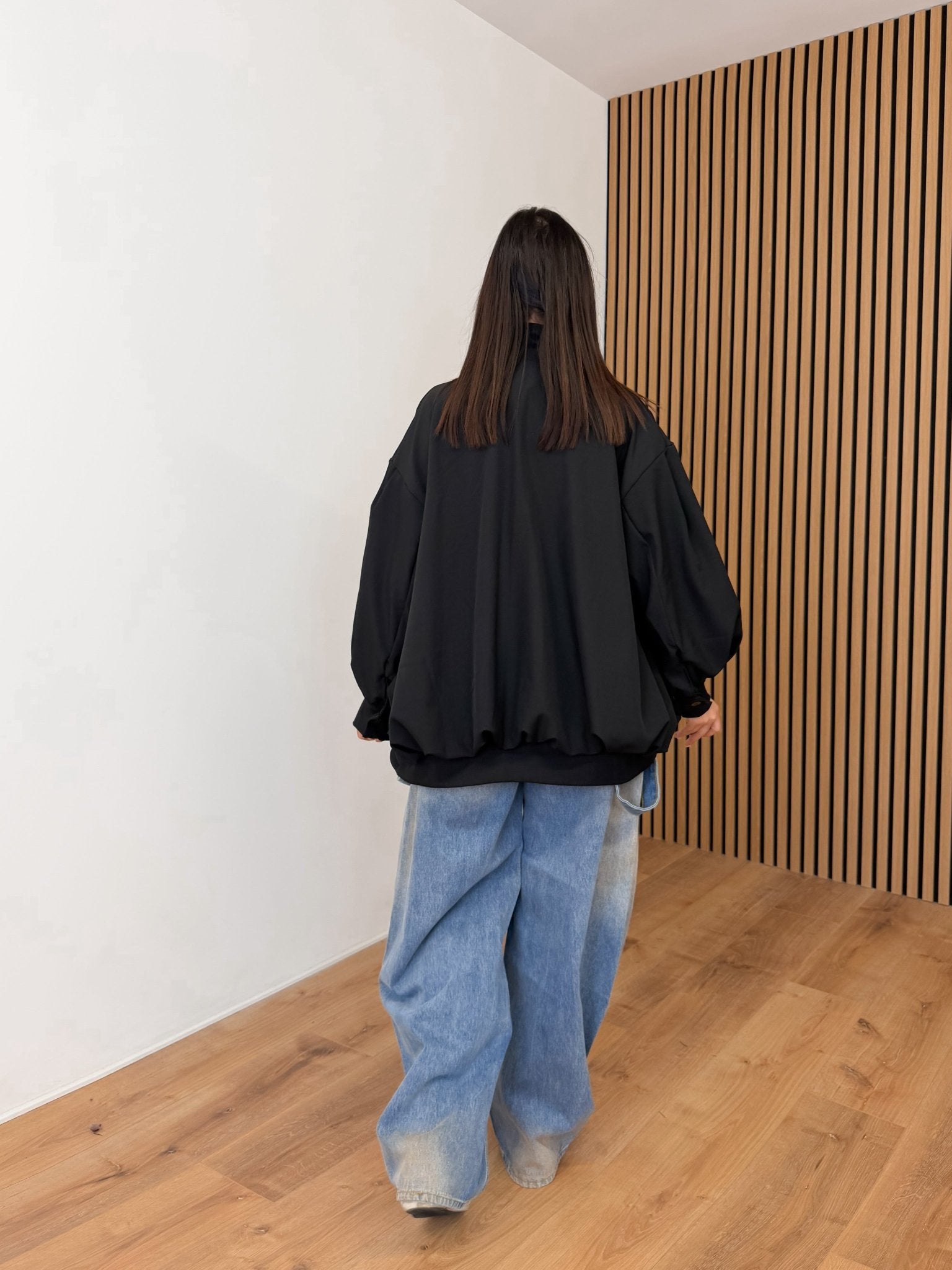 Giacca Kimono - Nera - SAINTH