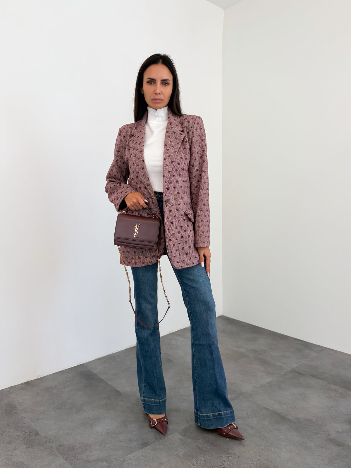 Blazer Fiocchetti - Bordeaux
