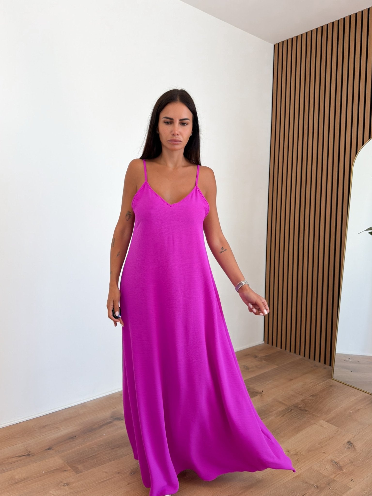Abito Giorgina - Magenta - SAINTH