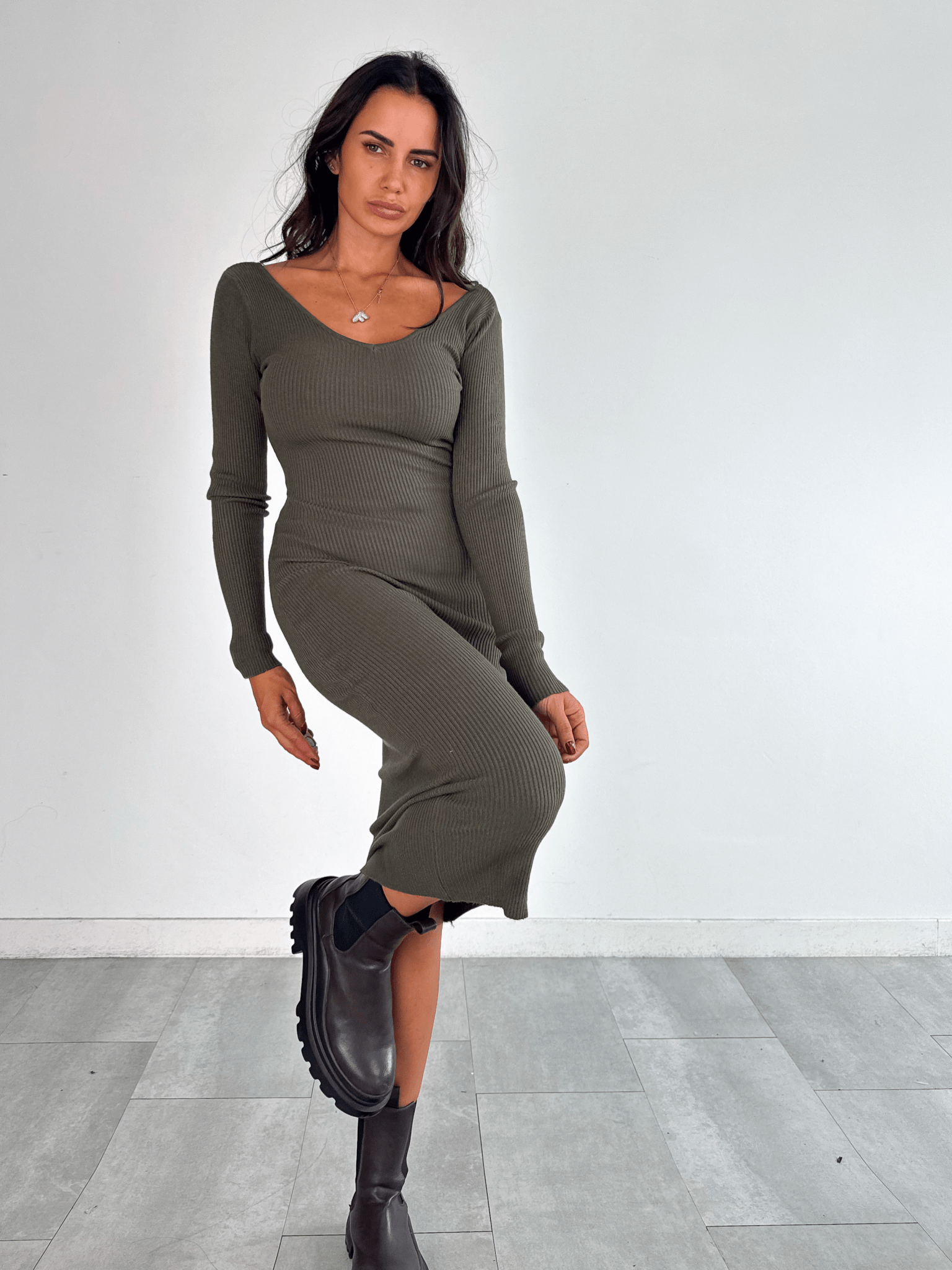Abito Pull Fascino - Army Green - SAINTH