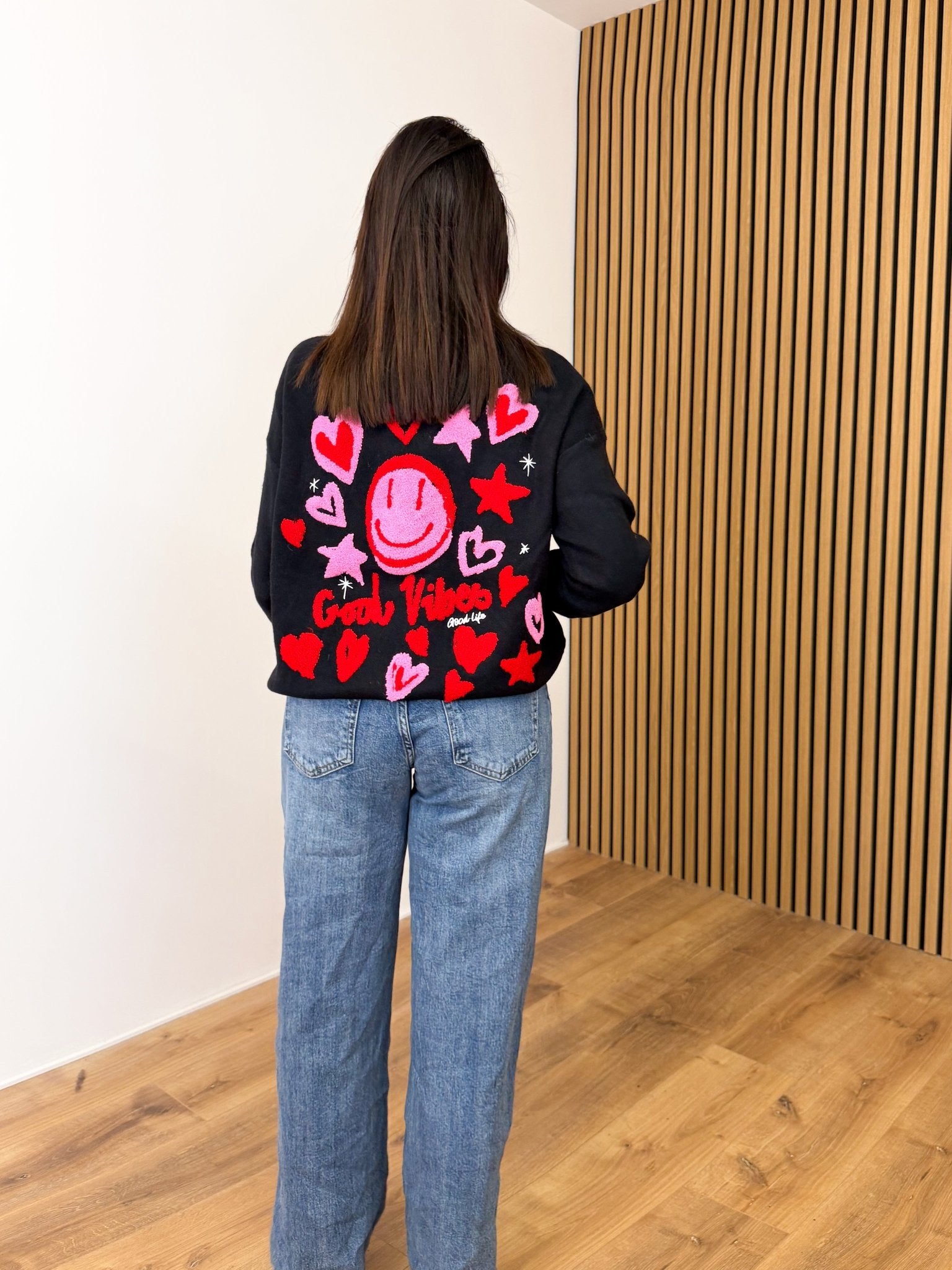 Pull Good Vibes - Nero - SAINTH