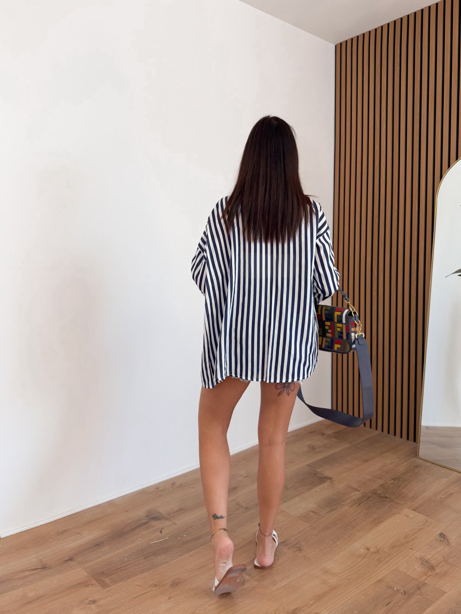 Camicia Stripe - Blu - SAINTH