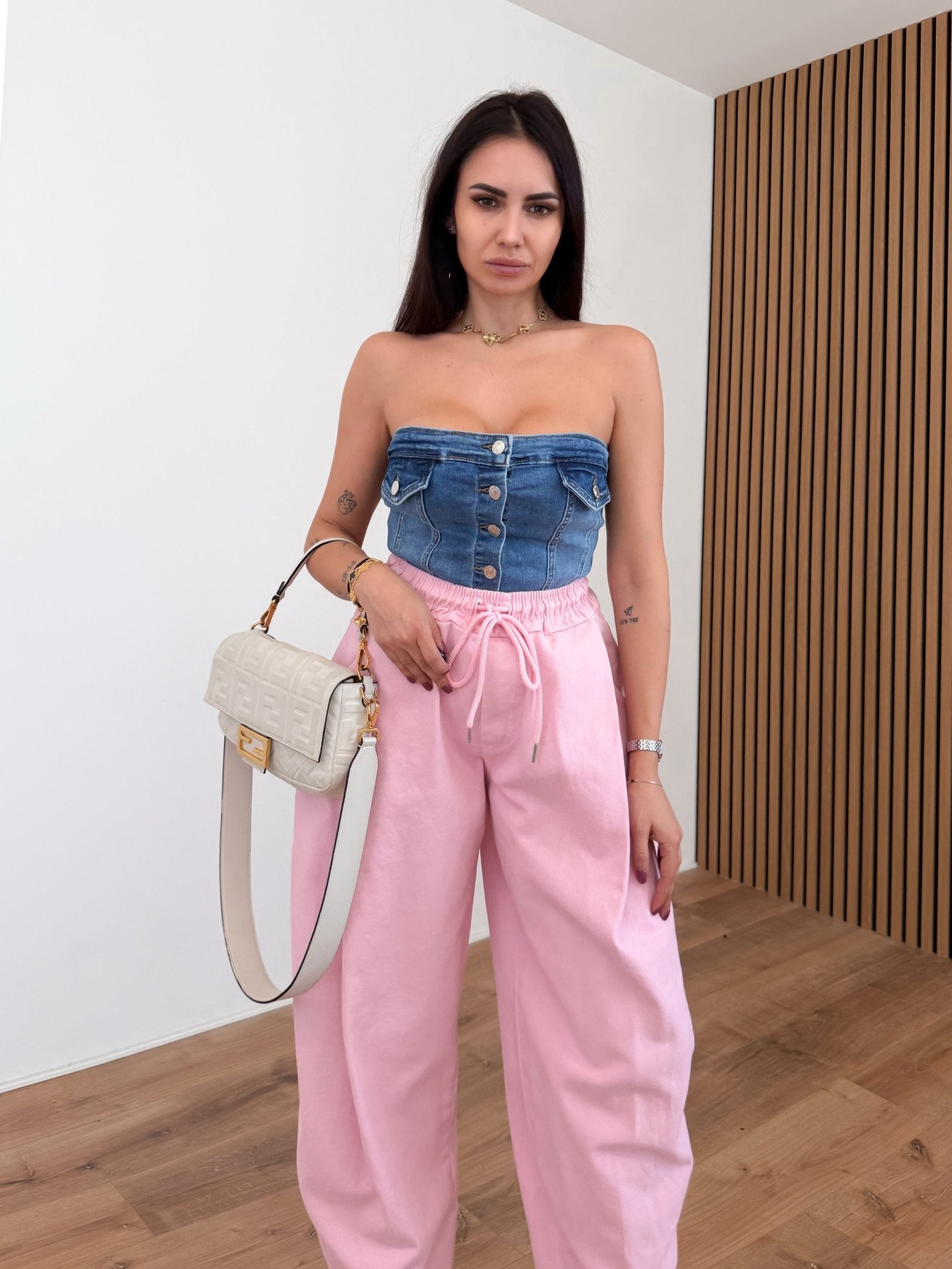 Corpetto Miranda - Denim - SAINTH