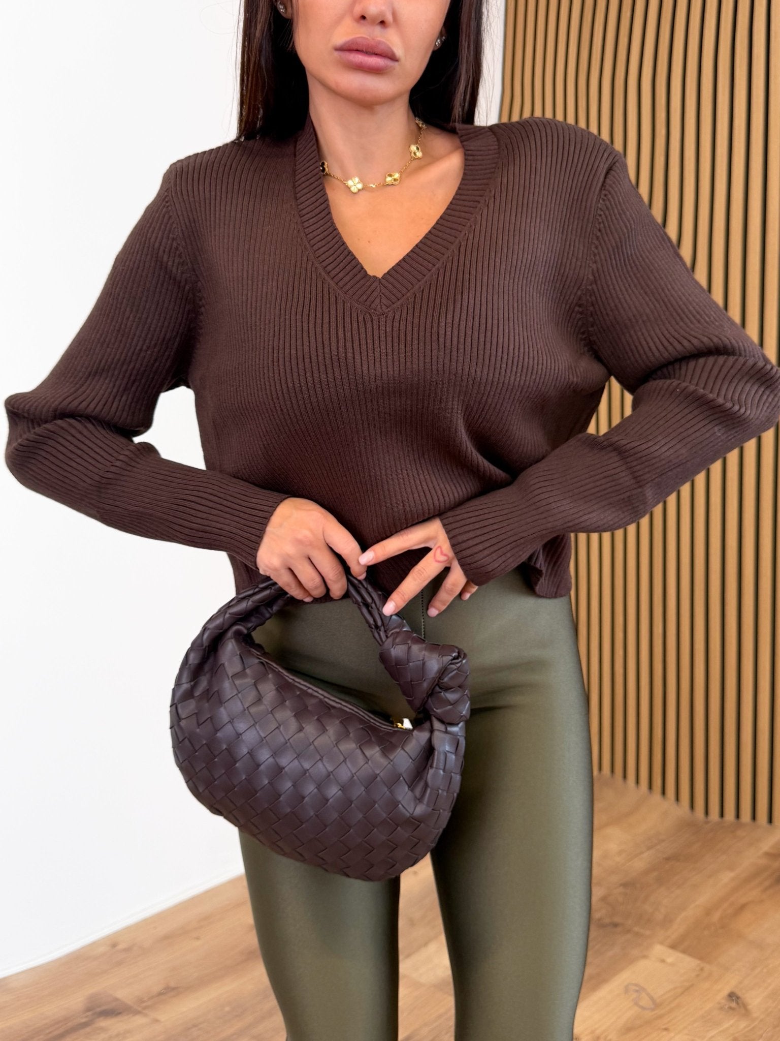 Pull Spallona - Marrone - SAINTH
